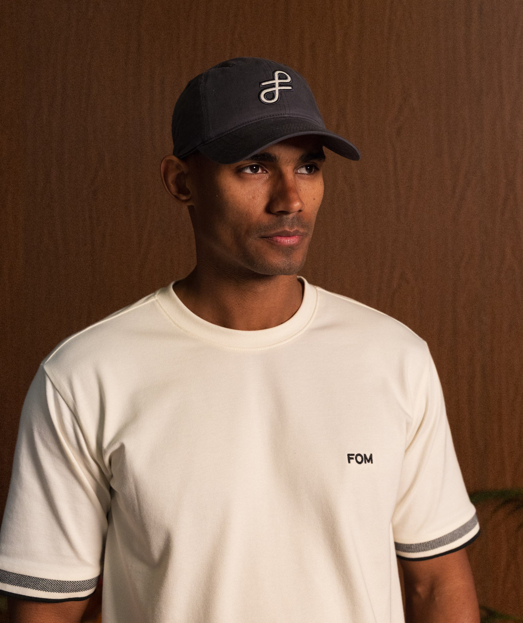Mens Pique Tee - Ivory