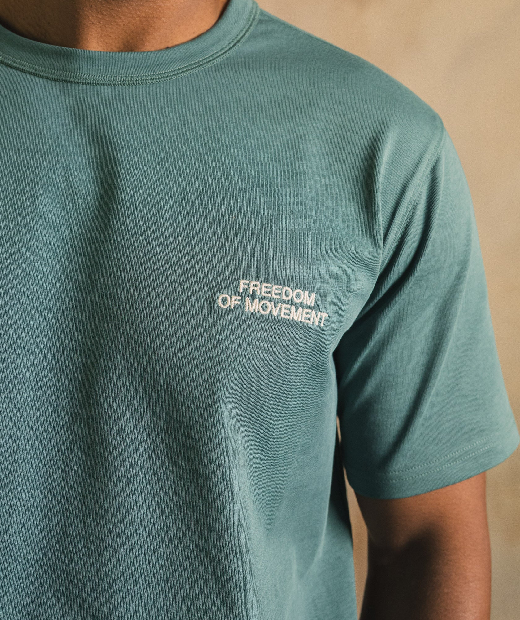 Mens Regular Cotton Tee - Dark Green