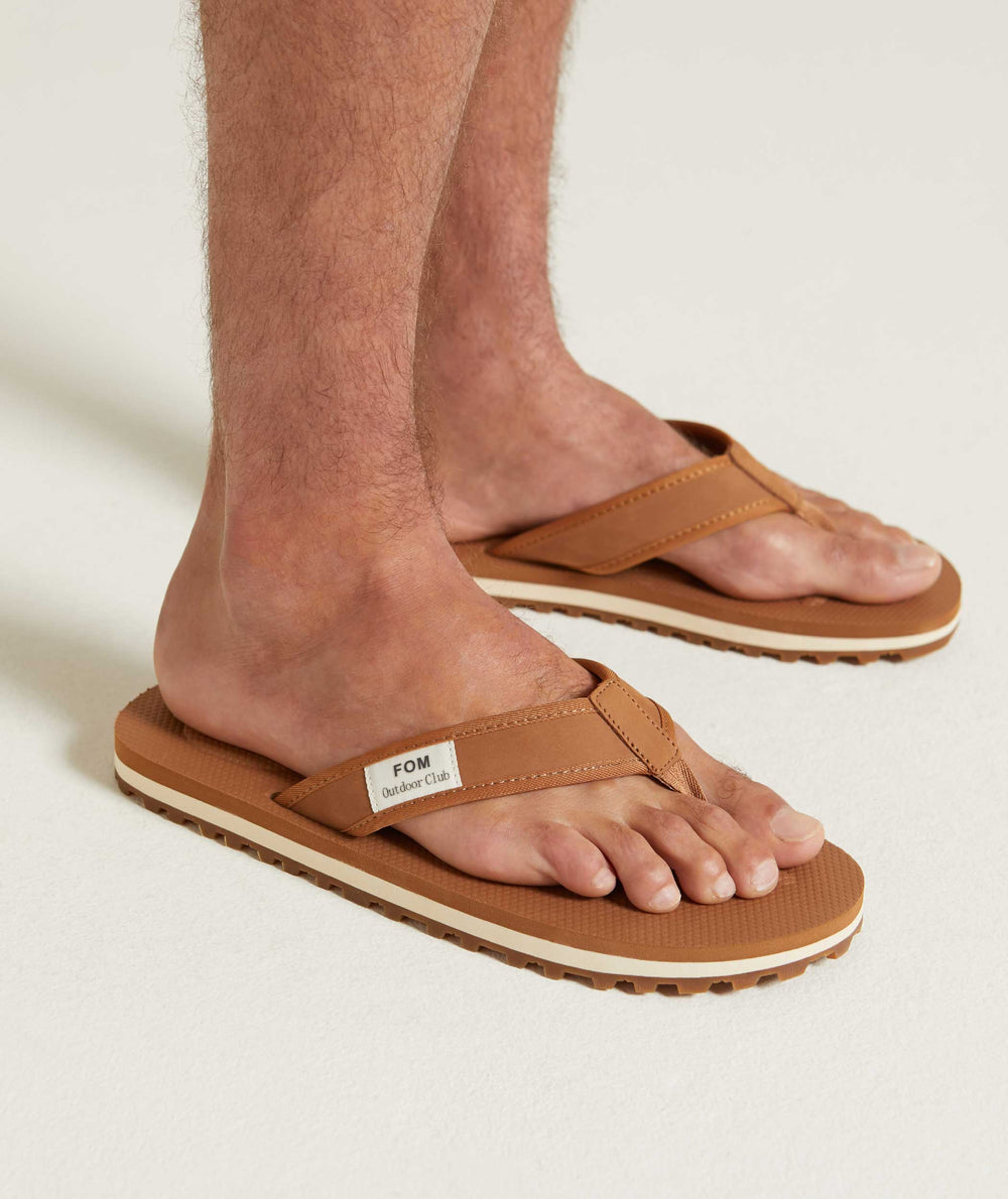 Mens Adventure Flop - Tan
