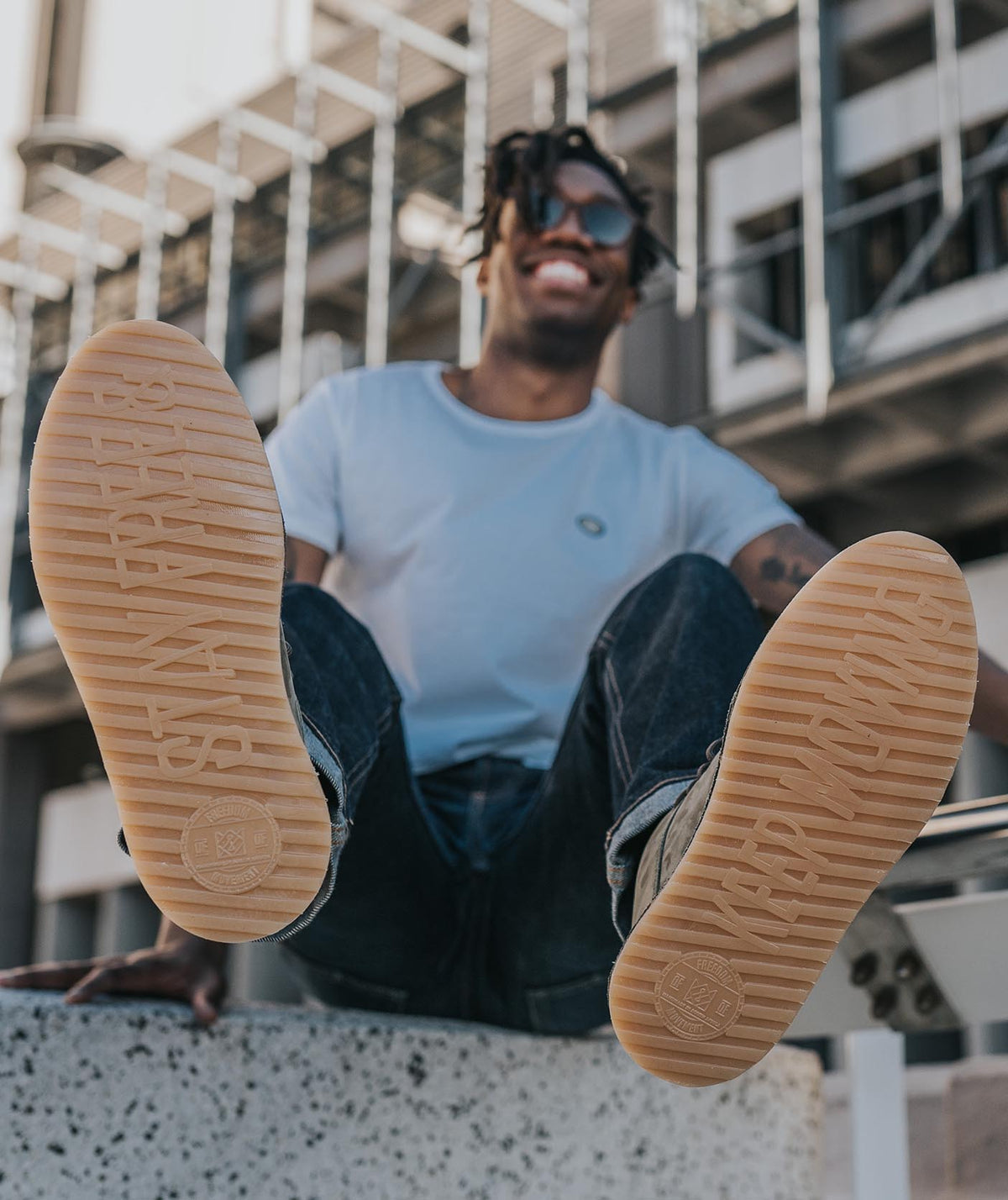 Mens Vellies Standard - Stone