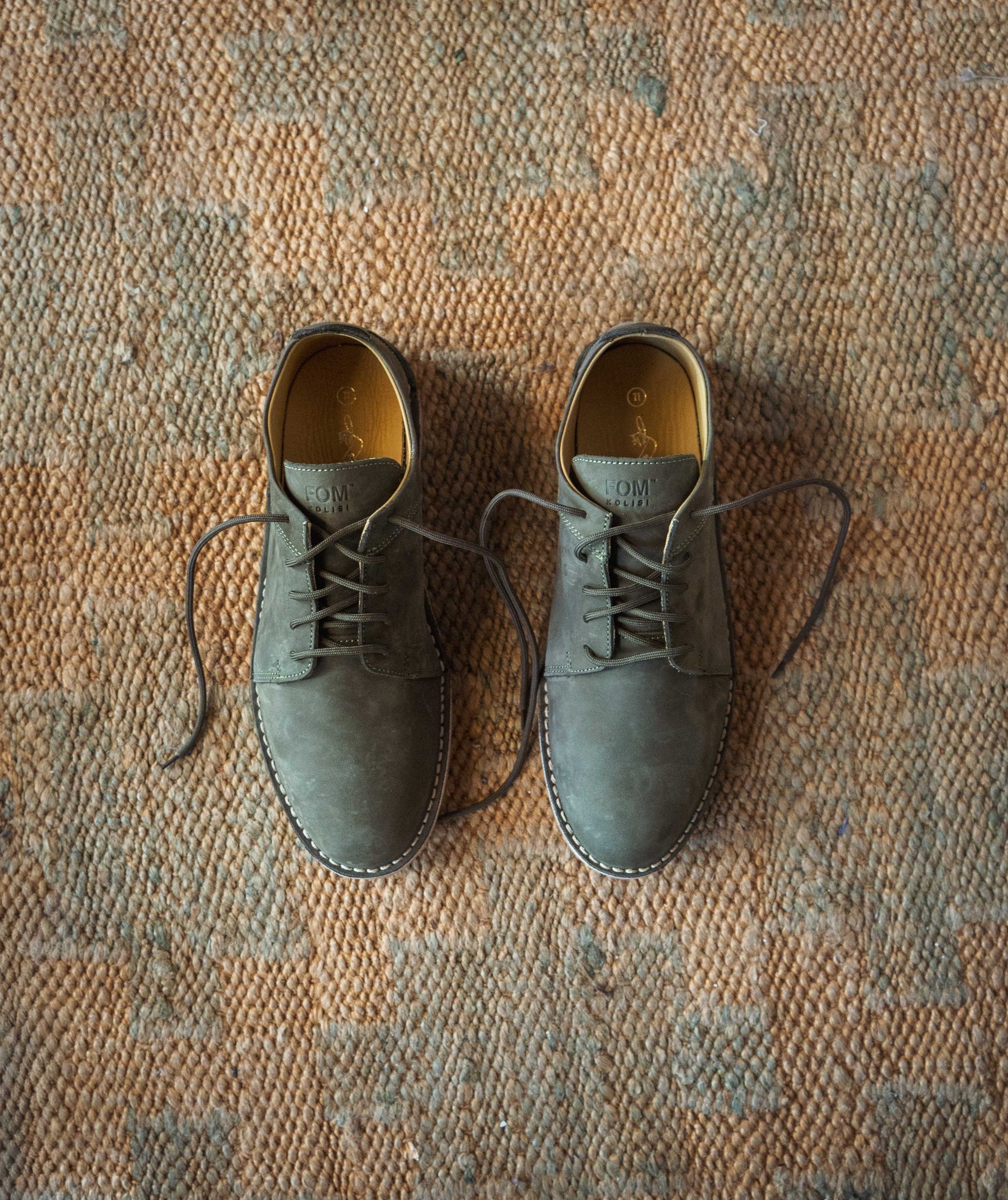 FOM x Kolisi Vellies Standard Low-Cut - Dark Olive