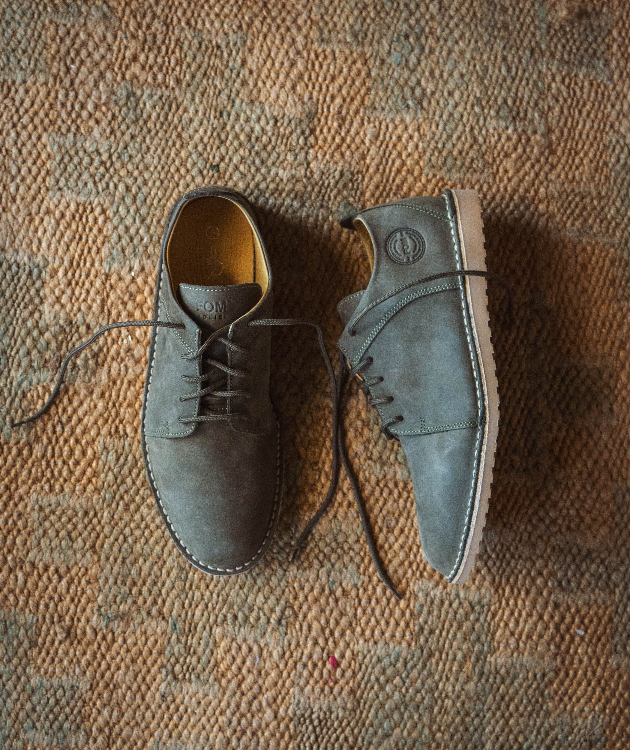 FOM x Kolisi Vellies Standard Low-Cut - Dark Olive