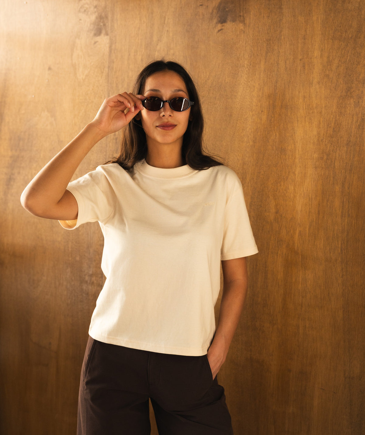 Ladies Regular Tee - Light Butter