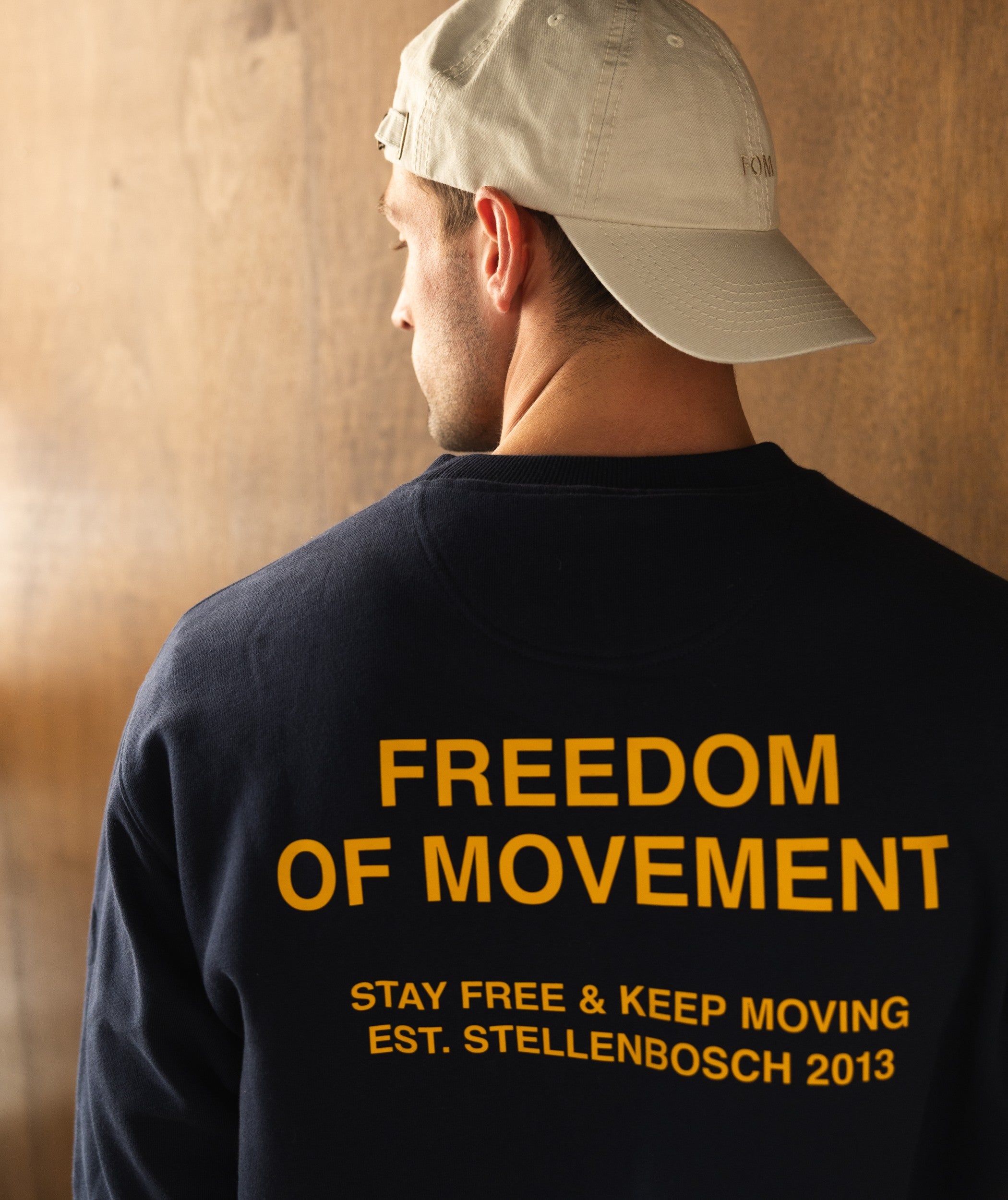 Mens Relaxed Crew Neck Sweat - Navy
