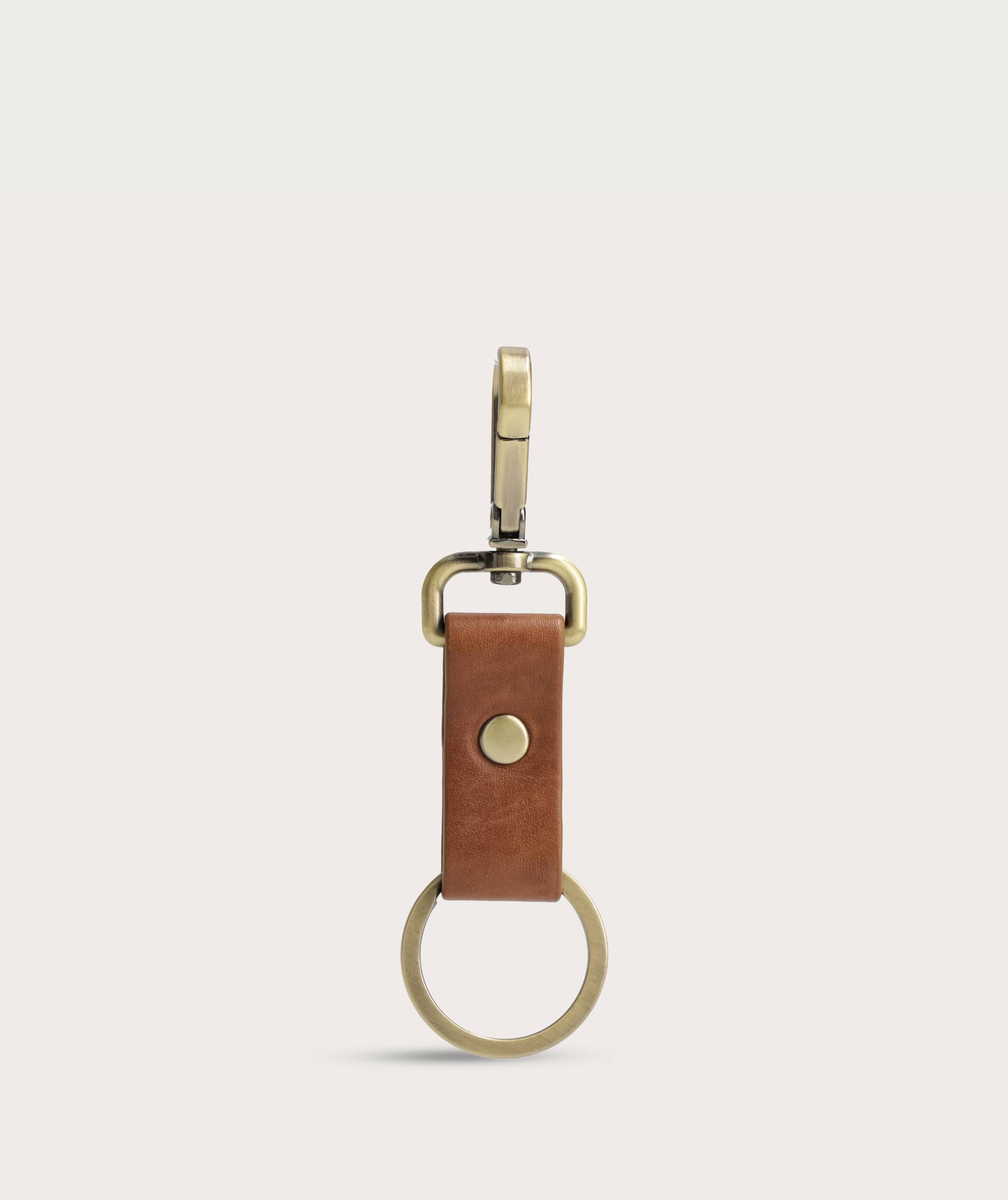 FOM Keyring Rivet - Brown