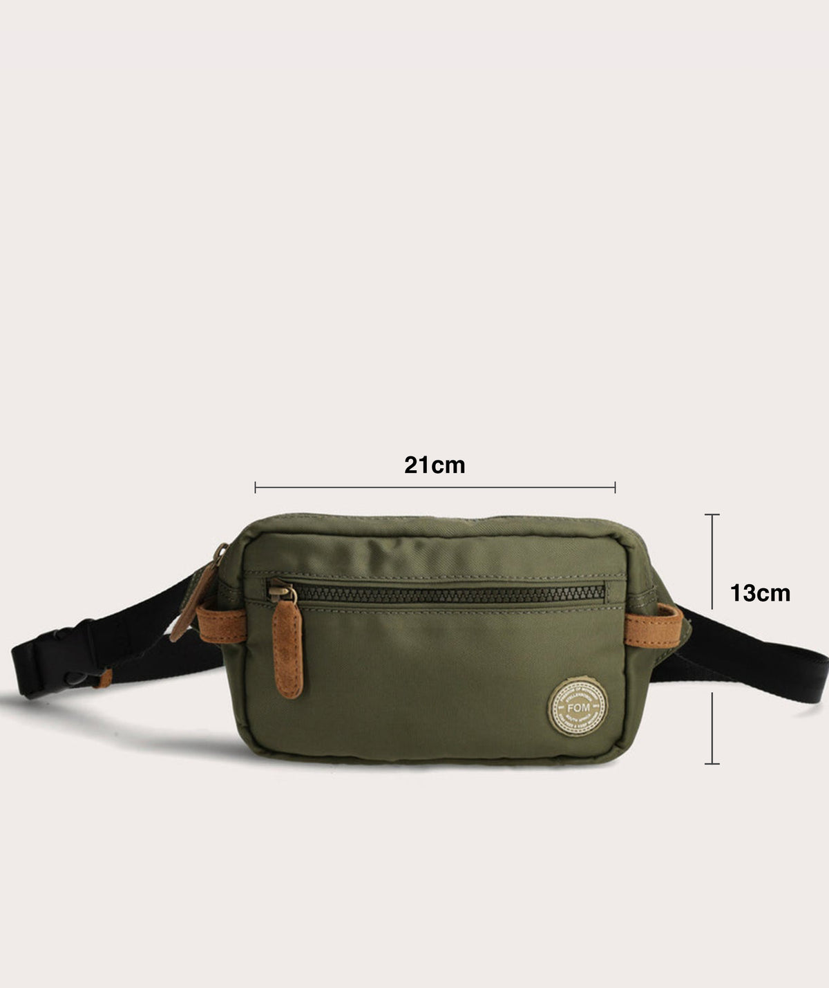 FOM Recycled Rover Crossbody - Olive