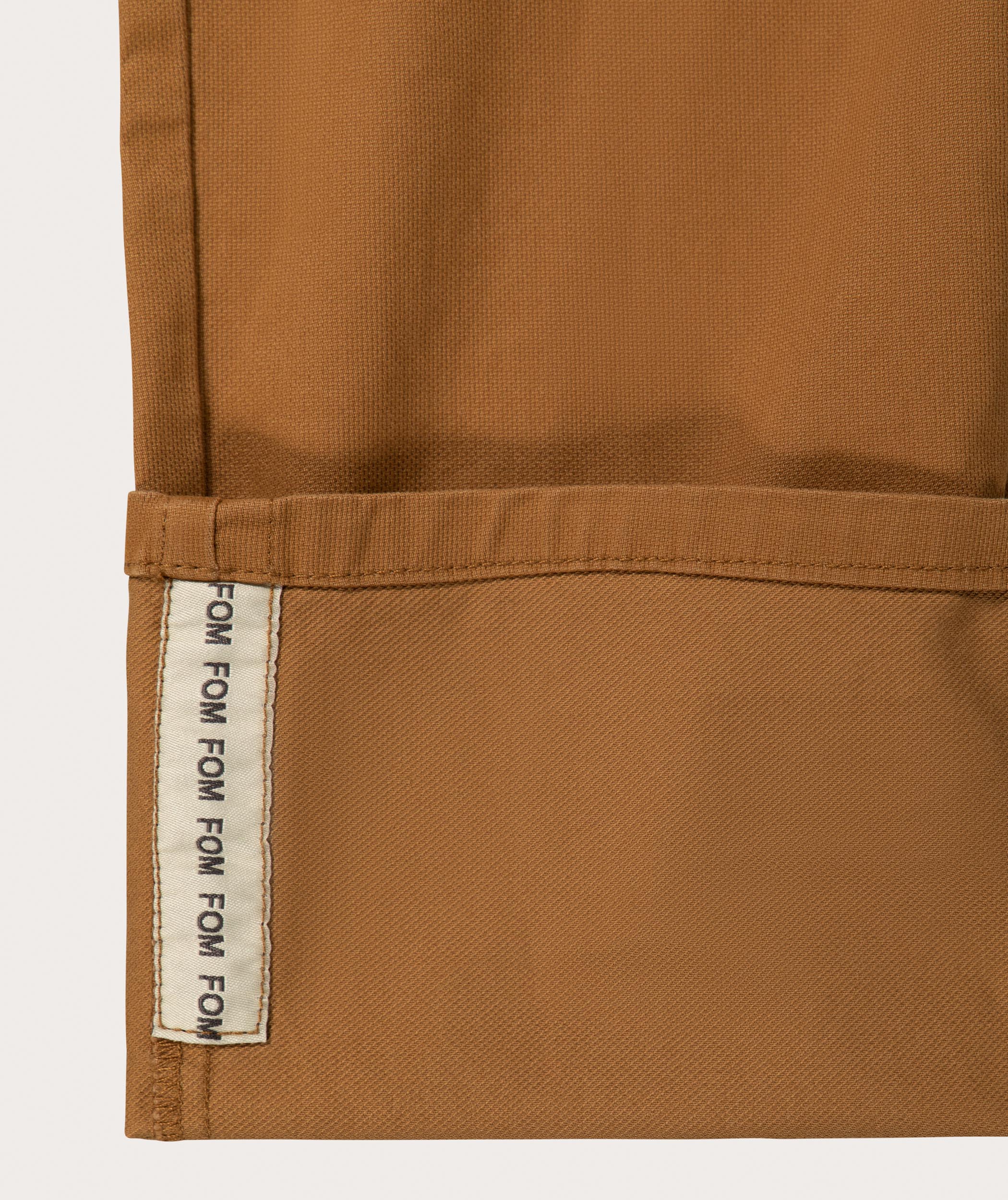 Mens Classic Chino Pants - Tobacco Brown