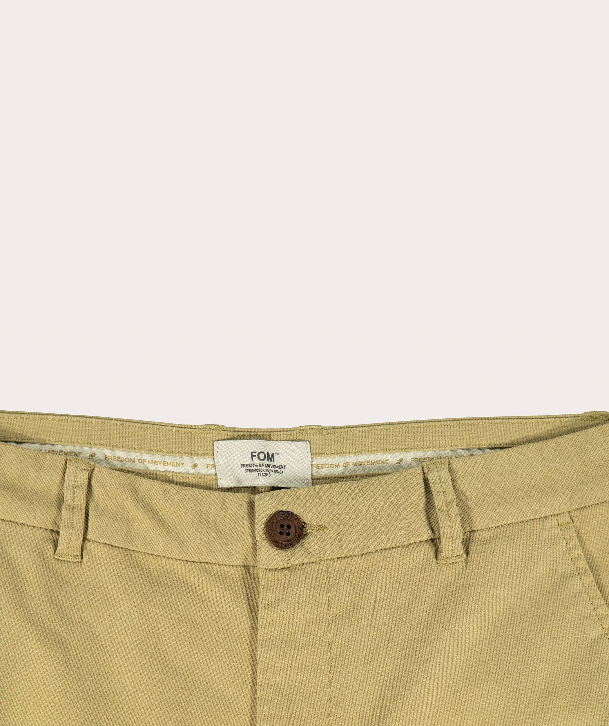FOM Chino Shorts - Olive Grey