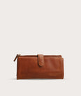Ladies Clip Wallet - Pecan