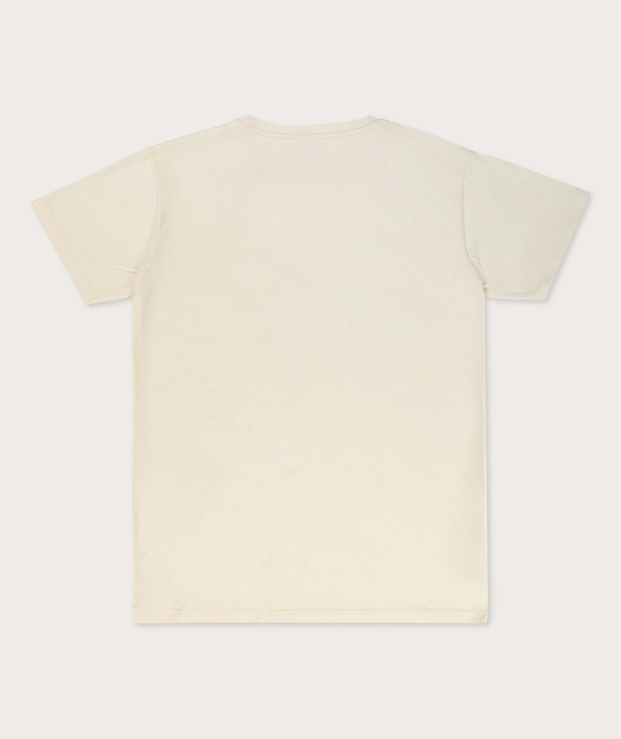 Mens Standard Stretch Cotton Tee - Ivory