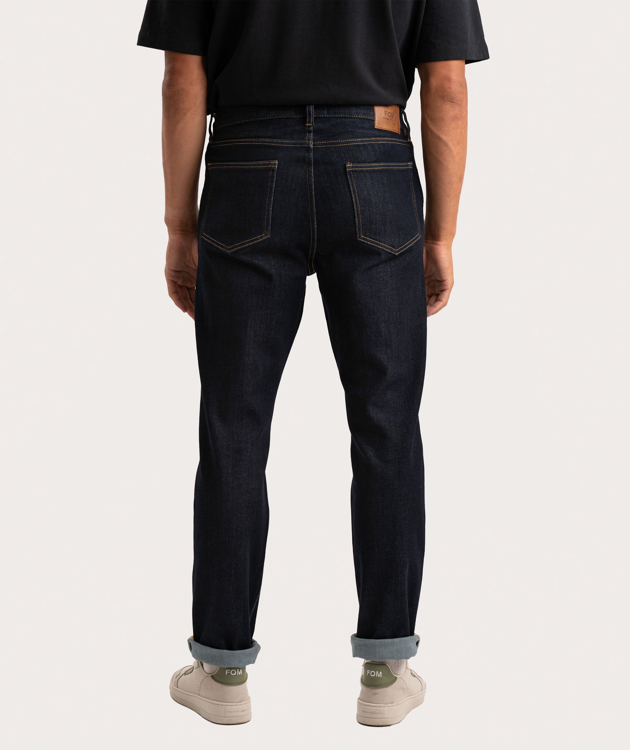 Mens Slim Stretch Denim Pants - Indigo