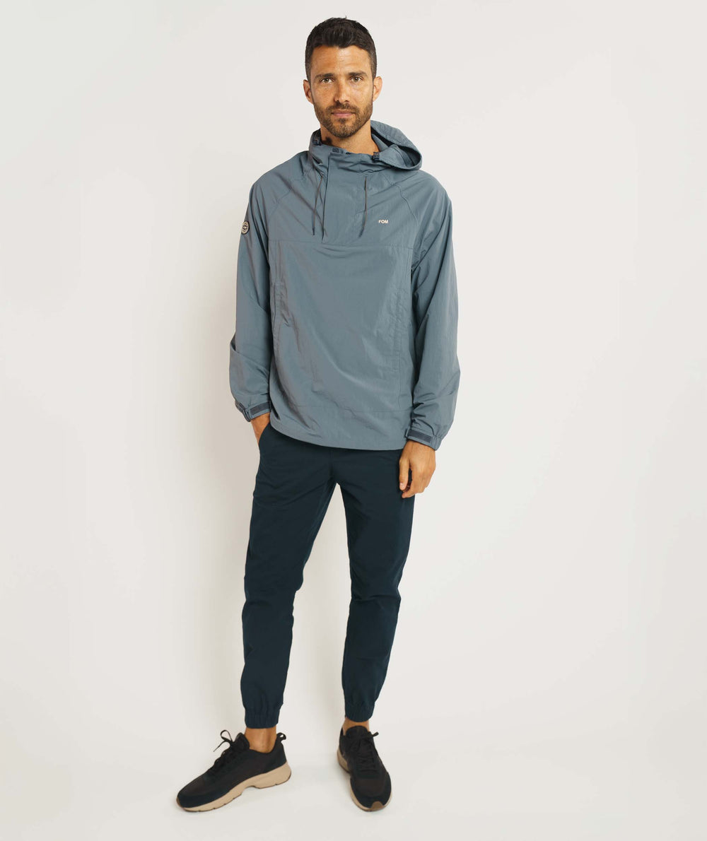 Mens Pullover Anorak - Stormy Weather