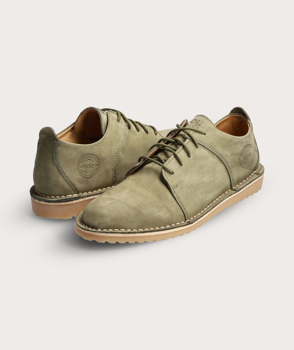 FOM x Kolisi Vellies Standard Low-Cut - Field Green