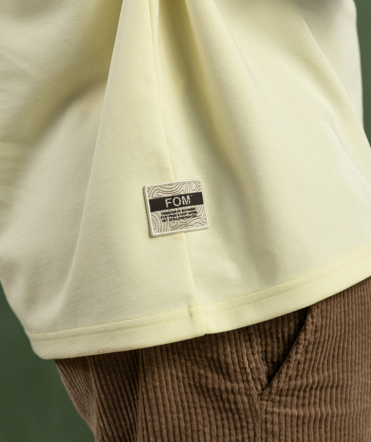 Mens FreeMotion Relaxed Tee - Butter