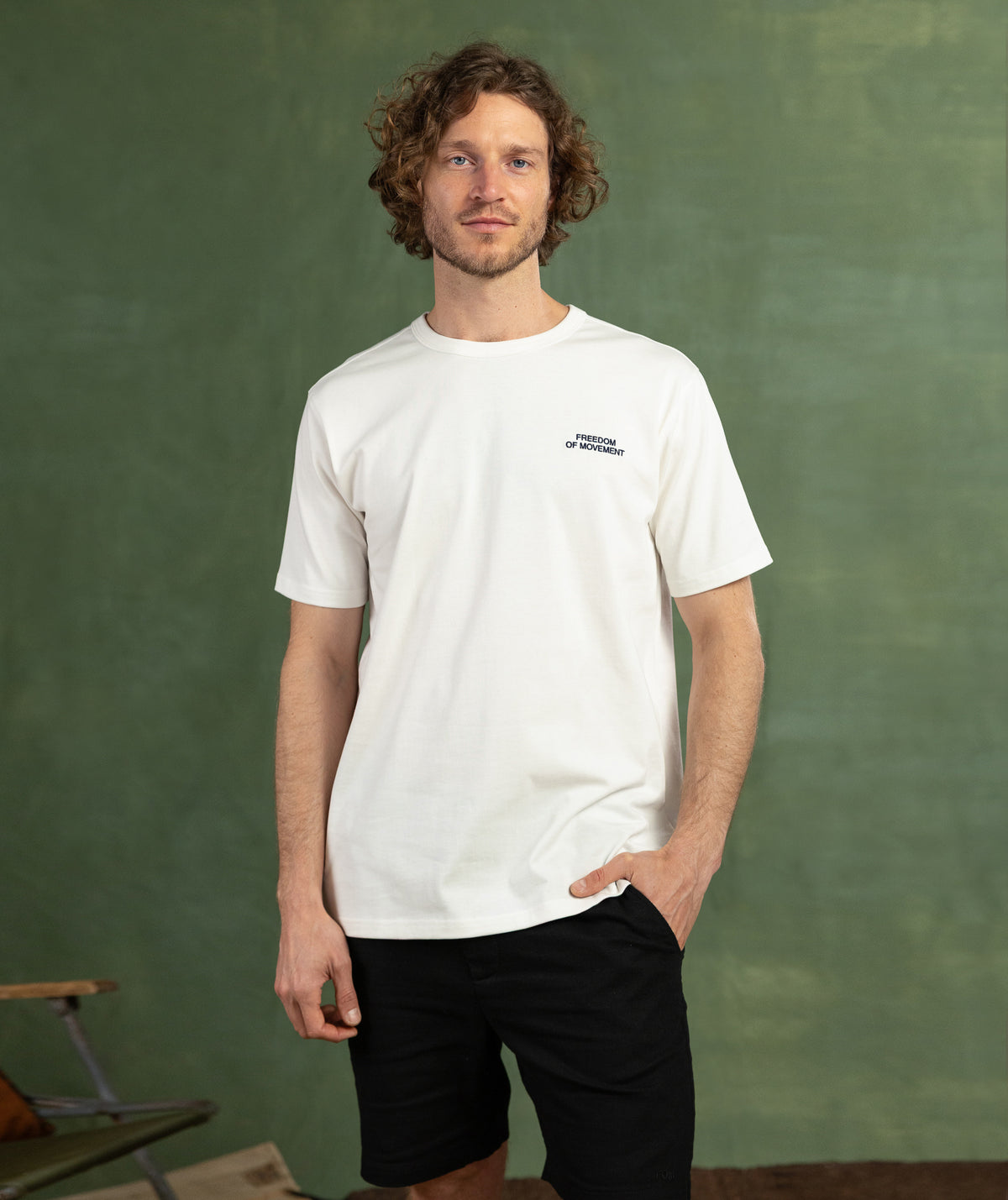 Mens Regular Tee - Ivory