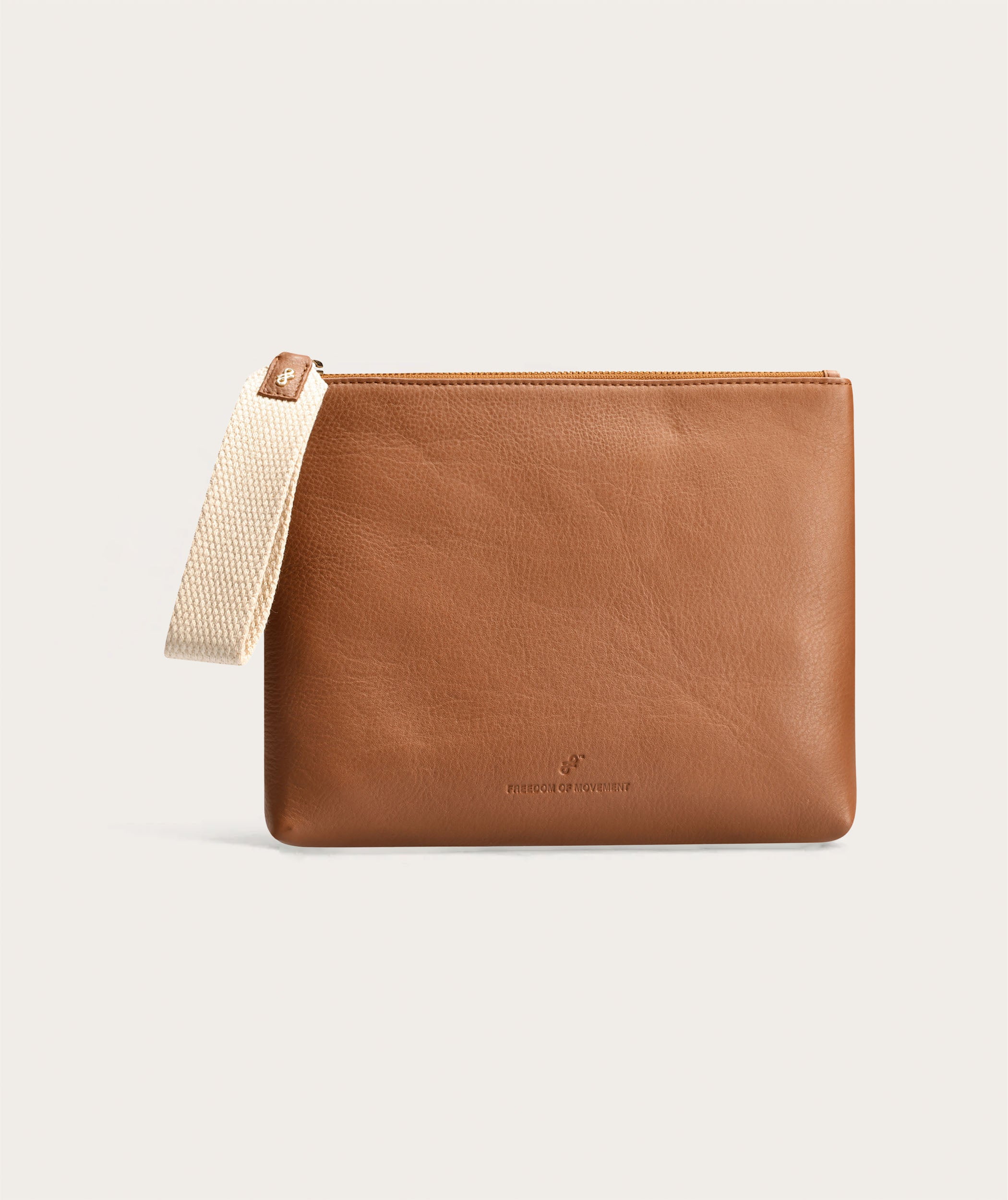 Wristlet Clutch - Tan