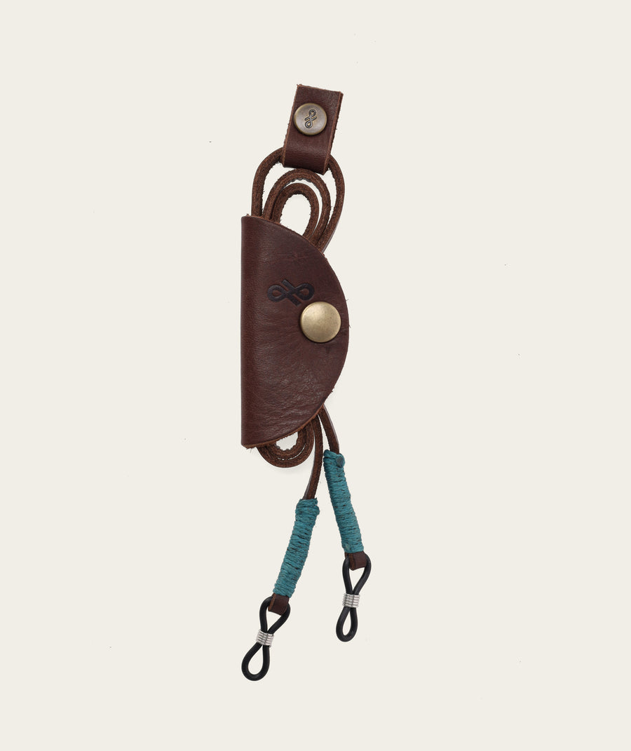 Sunglass strap and earphone organiser FOM