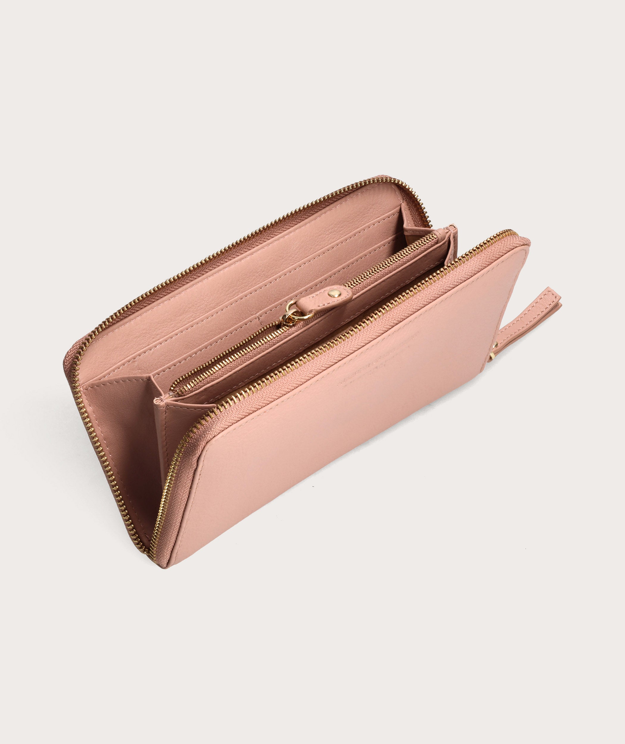 Ladies Zip Wallet Blush