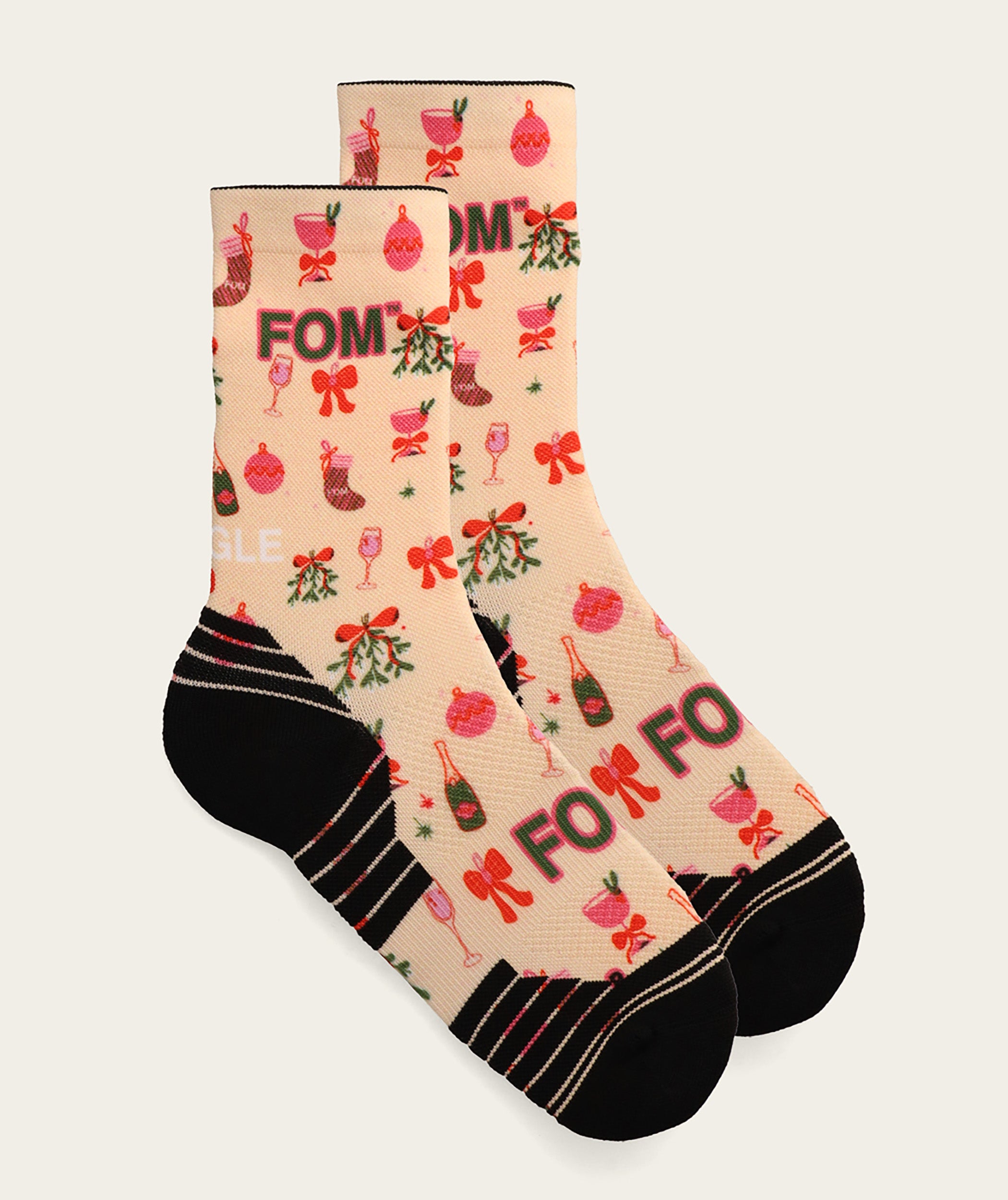 Socks FOM Crew - Jingle Mingle Xmas (Size 4-7)