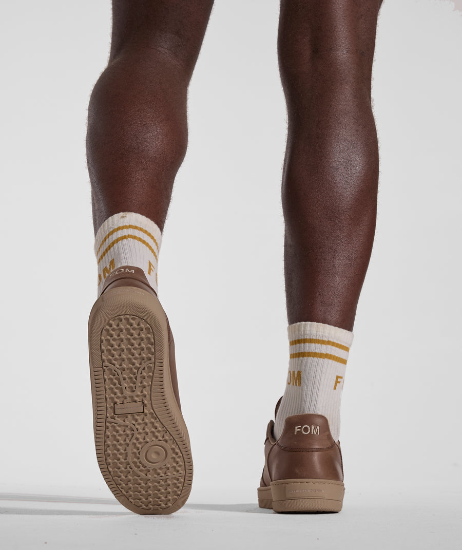 FOM Mens Tekkie - Cocoa