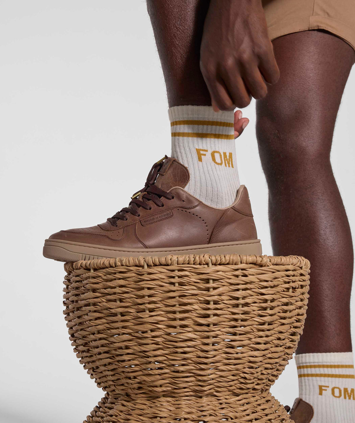 FOM Mens Tekkie - Cocoa