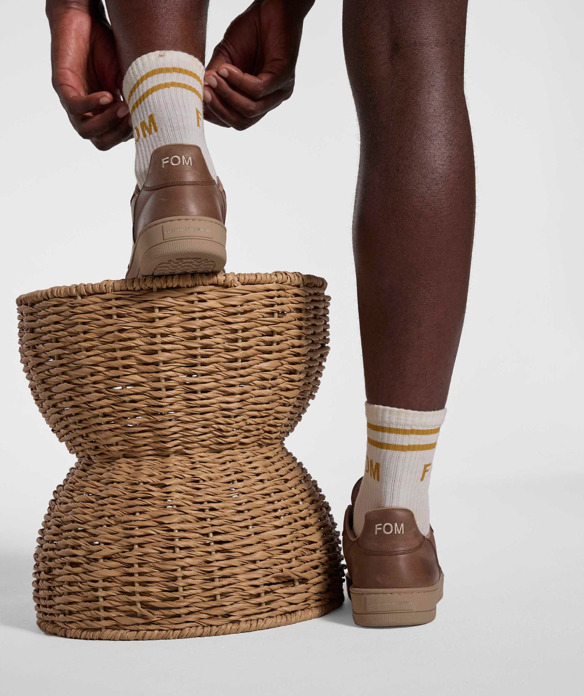 FOM Mens Tekkie - Cocoa