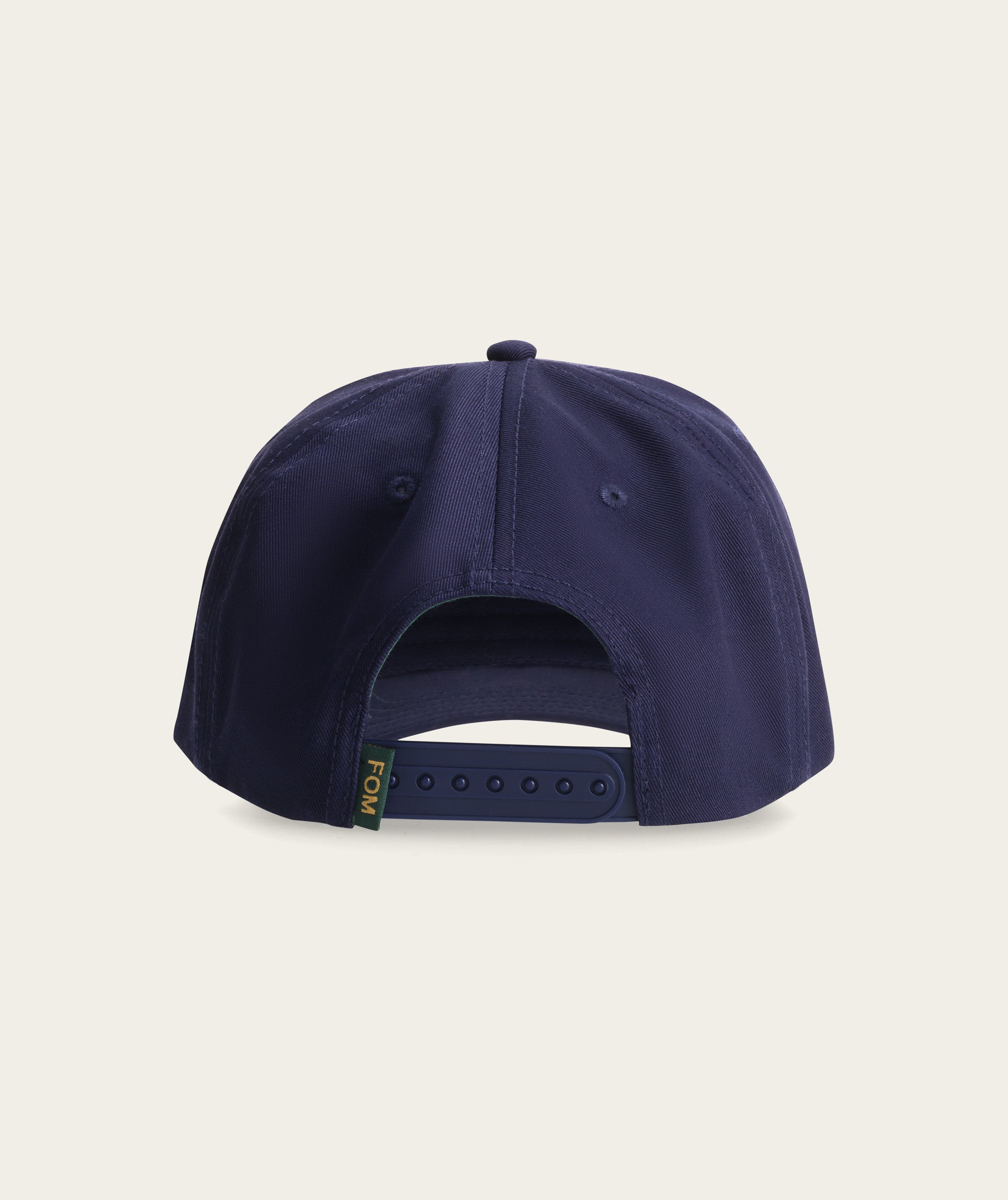 FOM Cotton Twill Structured Cap - Navy