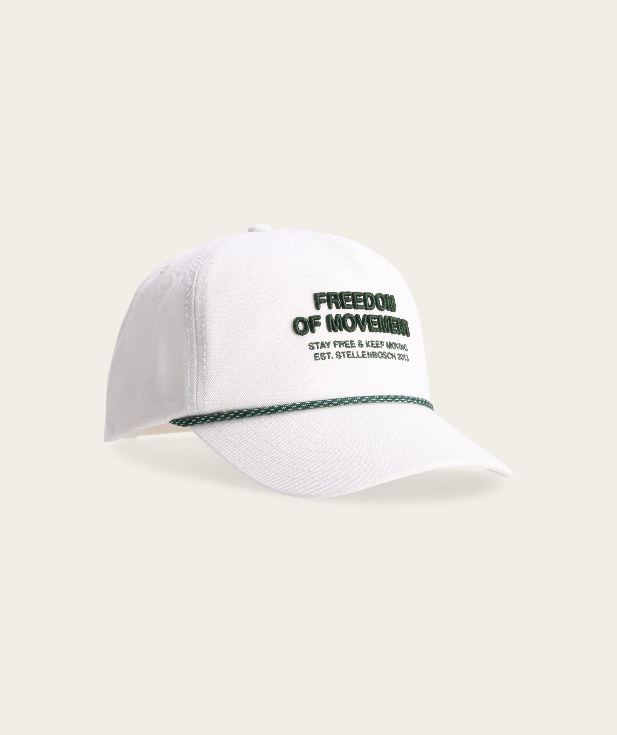 FOM Cotton Twill Structured Cap - Ecru