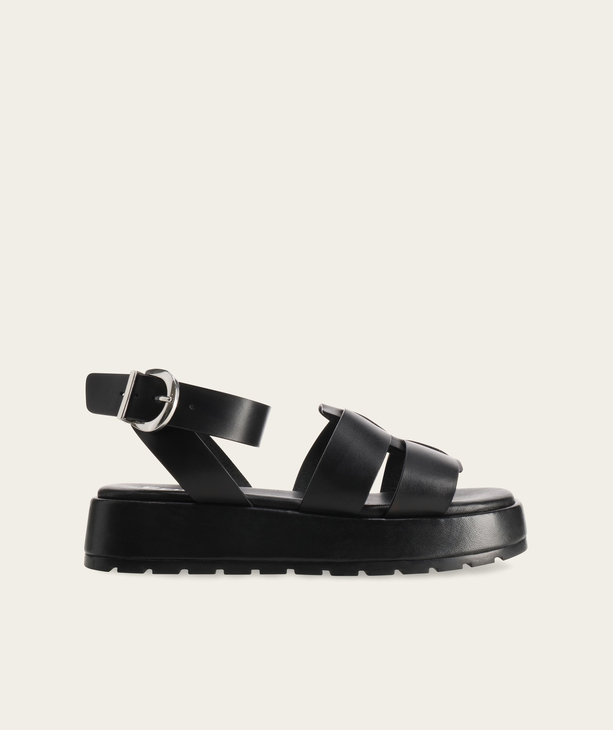 Ladies Sandal Ash - Black