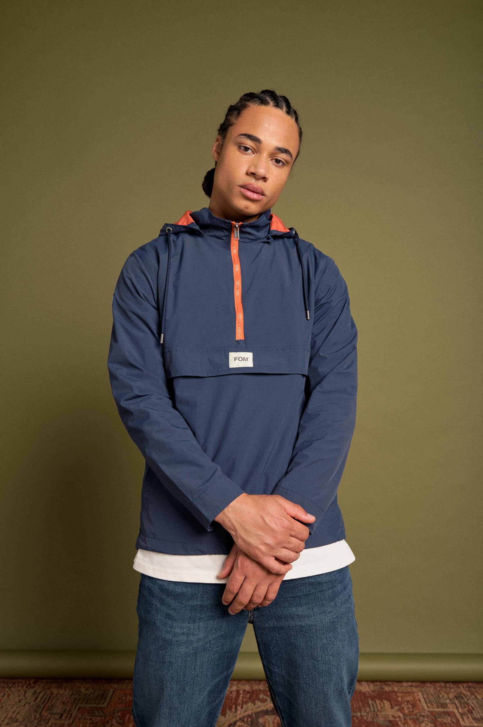 Mens Anorak - Ocean