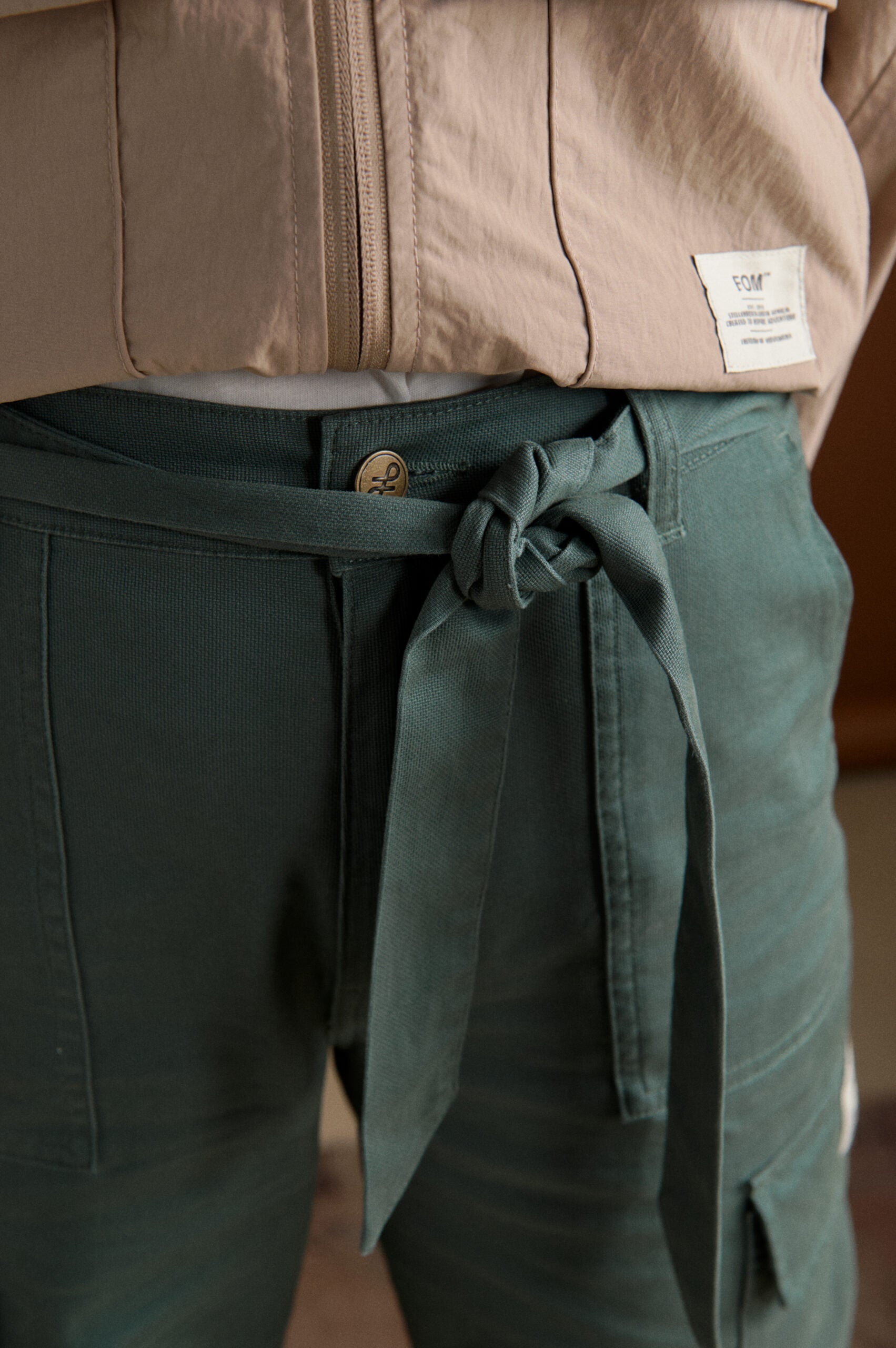 Ladies Cargo Pants - Olivine