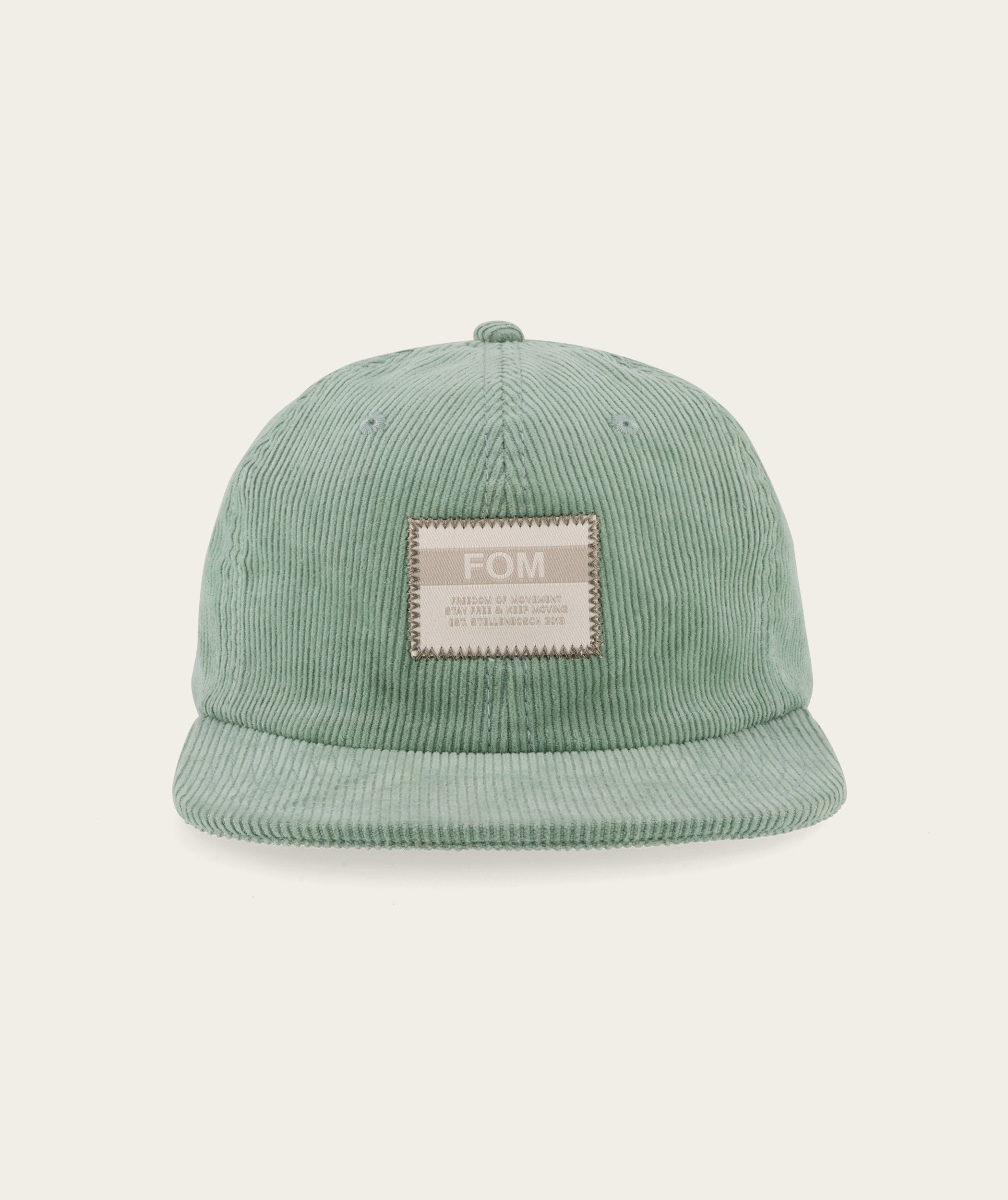 FOM Unstructured Corduroy Cap - Sage