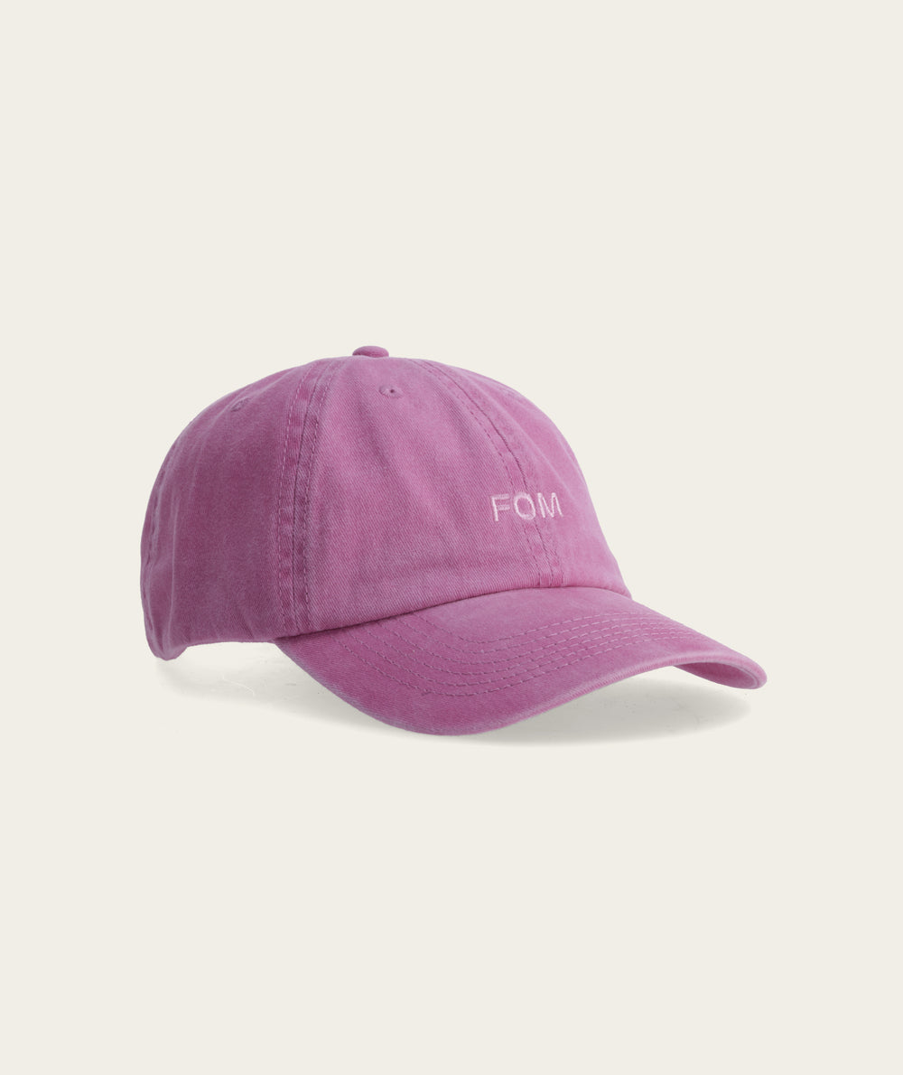 FOM Dad Cap - Washed Powder Pink/ Pink