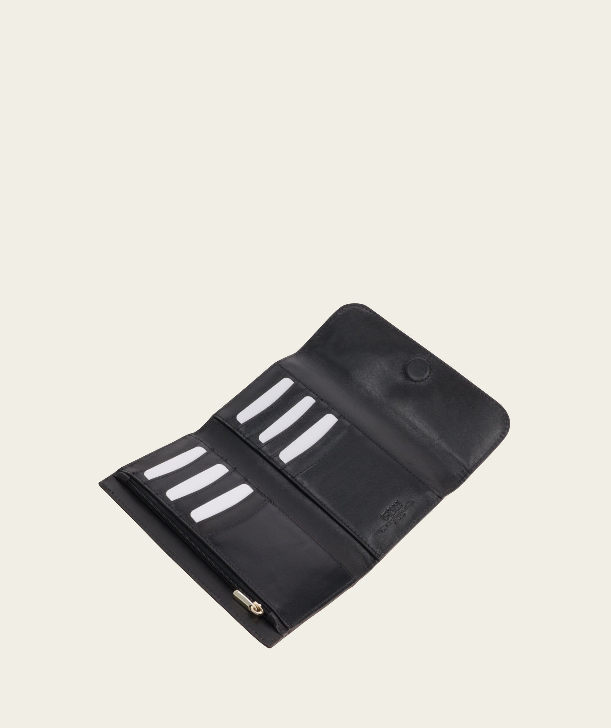 Cleo Wallet - Textured Black