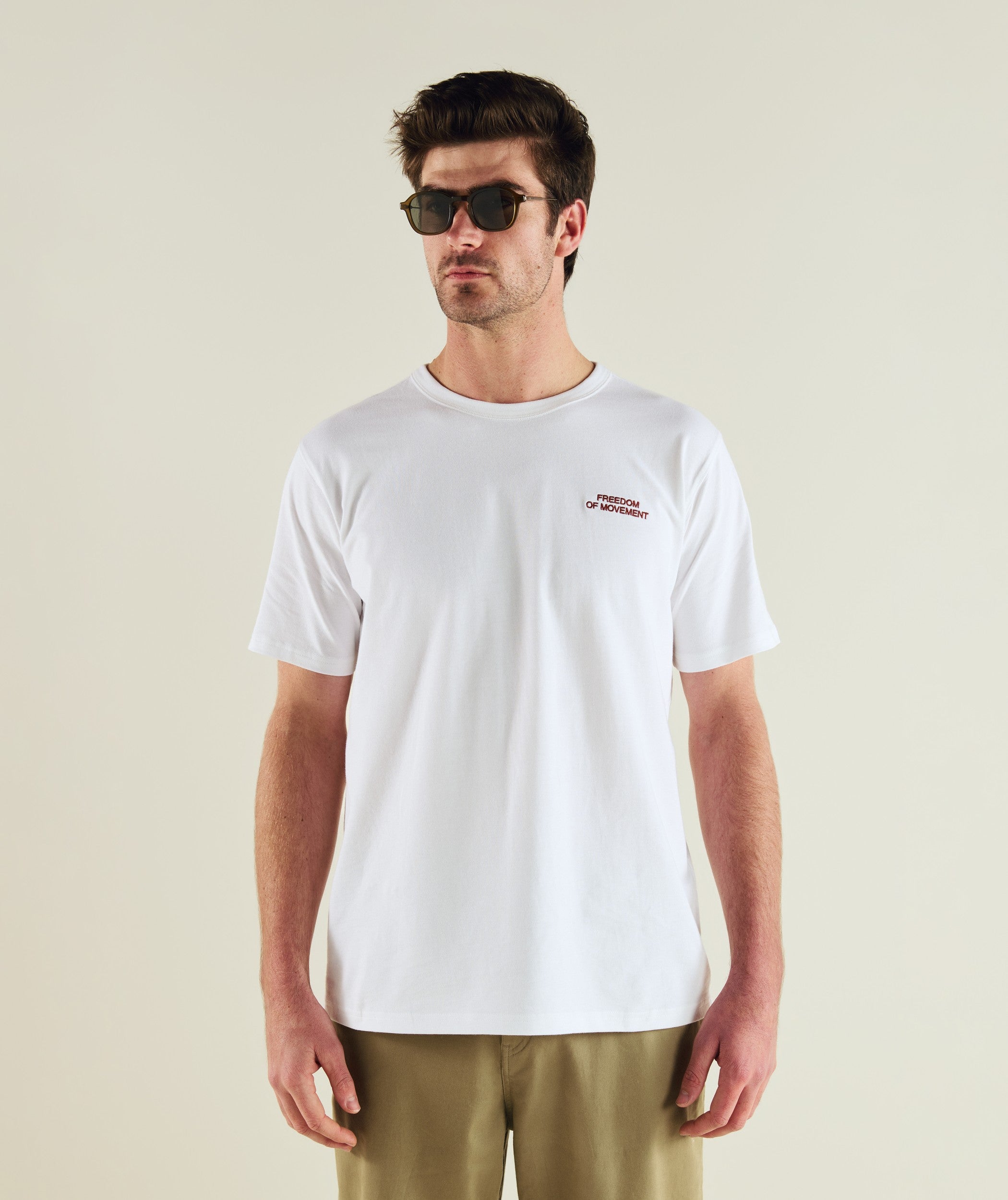 Mens Regular Cotton Tee - White