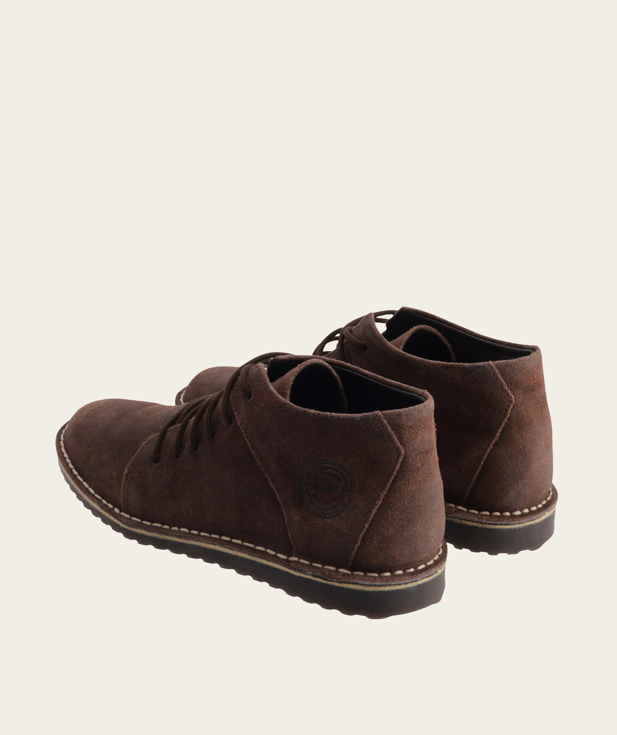 Mens Vellies Standard - Tobacco Oily Suede