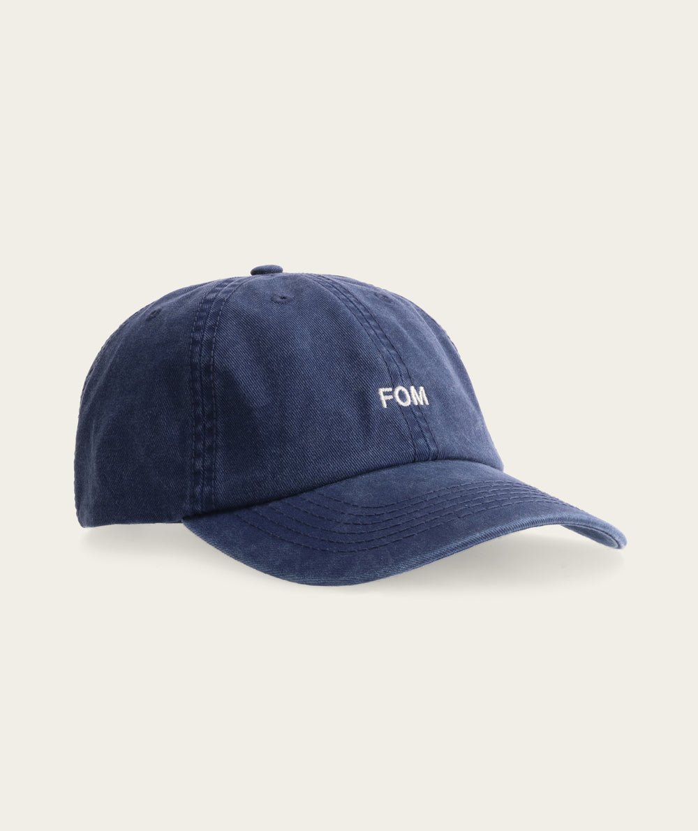FOM Dad Cap - Washed Navy
