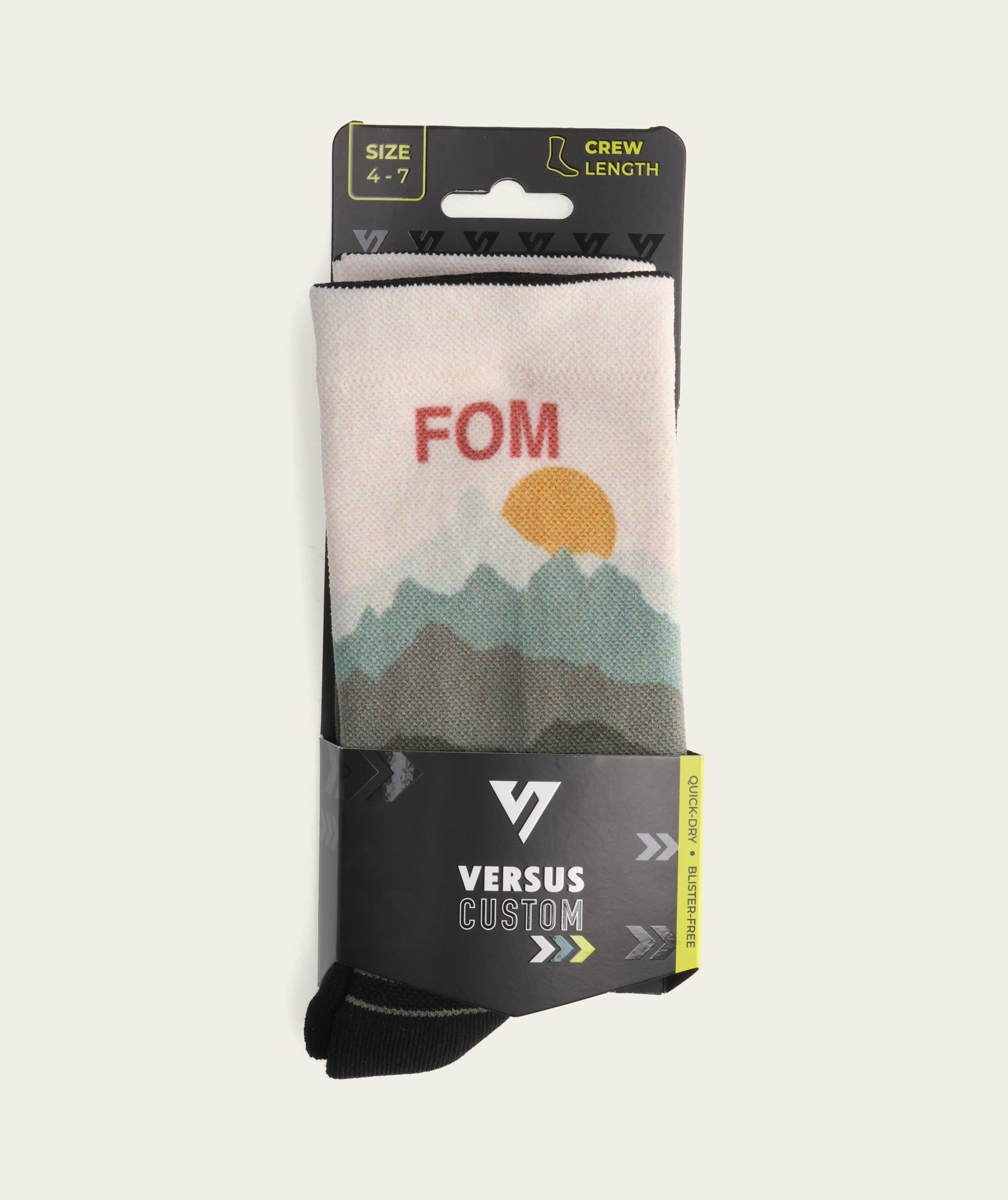 FOM x Versus Socks/ Forest Green (Size 4-7)