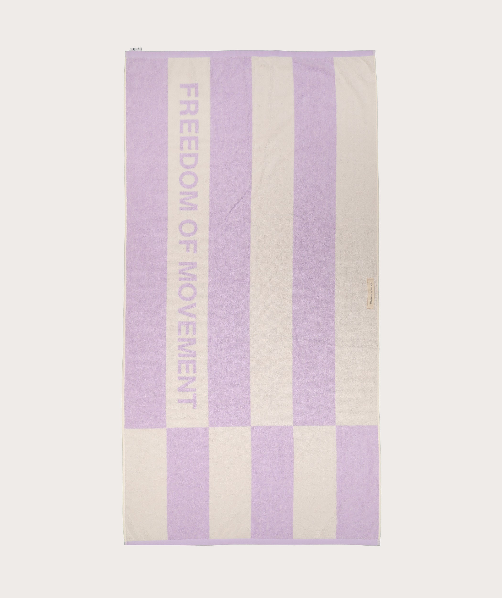 FOM Beach Towel - Ivory/ Lilac