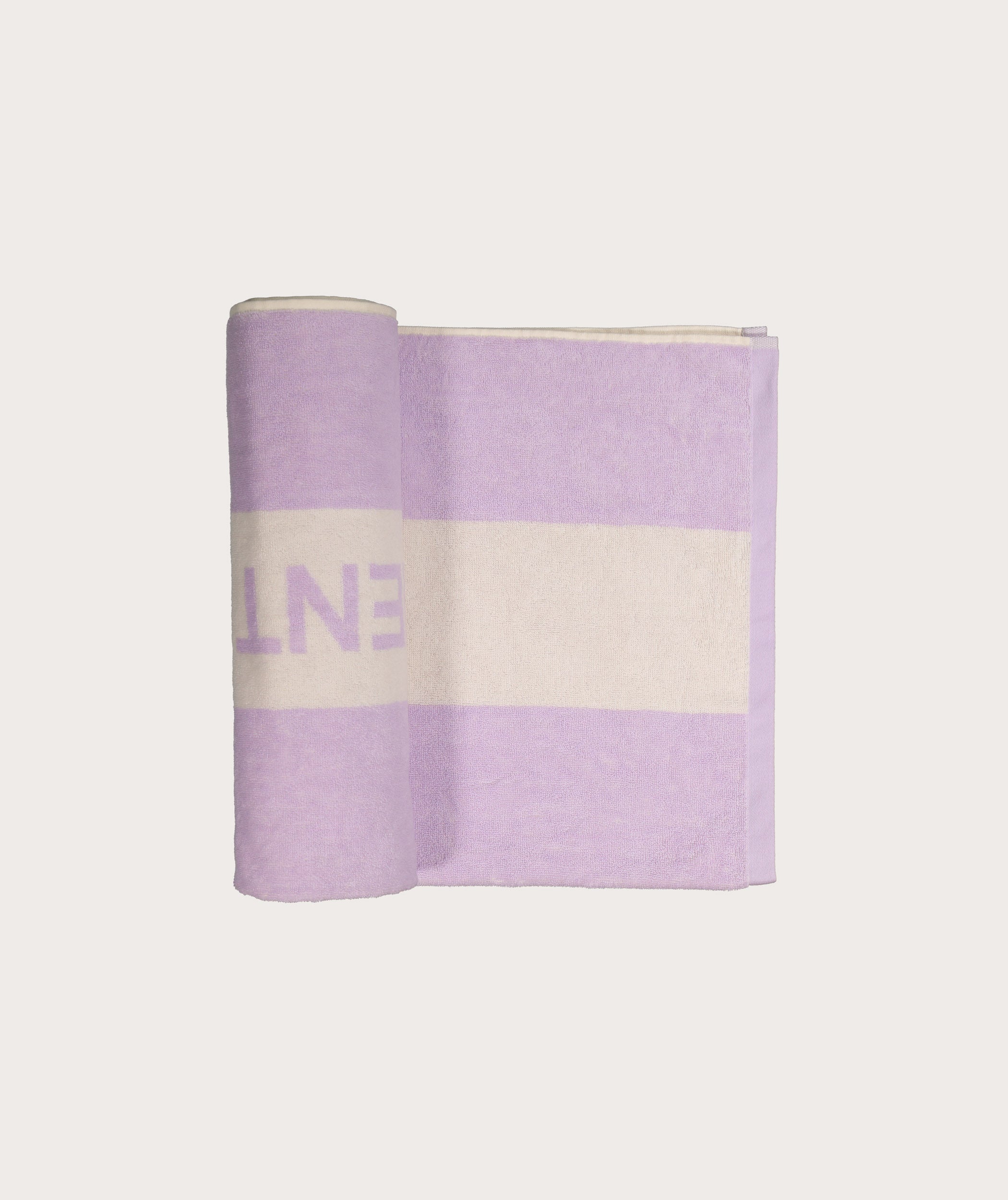FOM Beach Towel - Ivory/ Lilac