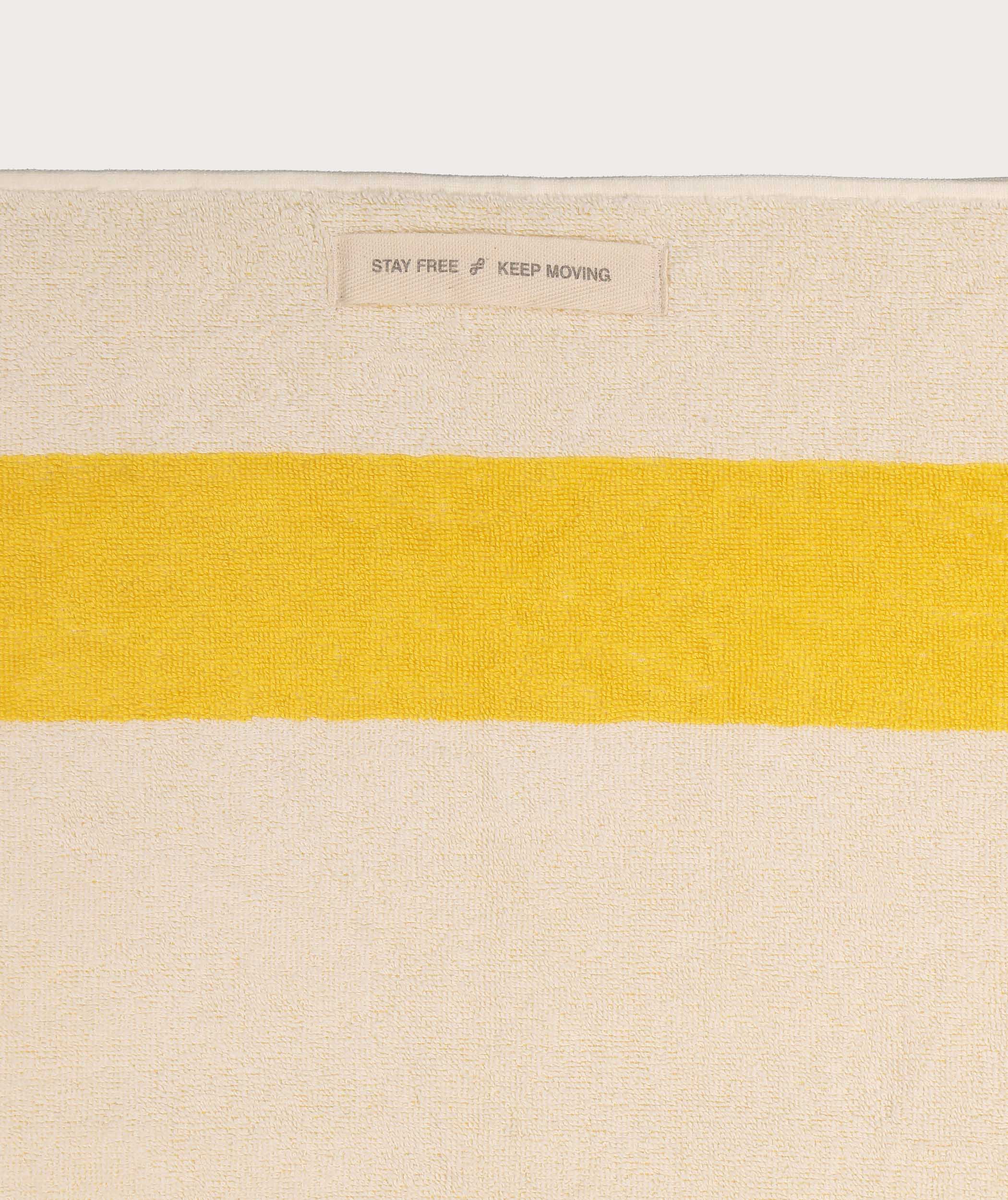 FOM Beach Towel - Ivory/ Mimosa