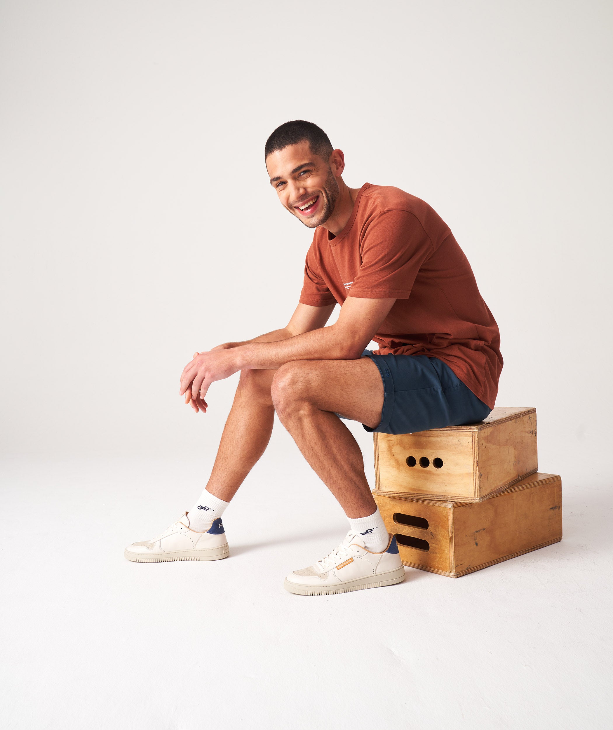 Mens Chino Shorts - Navy