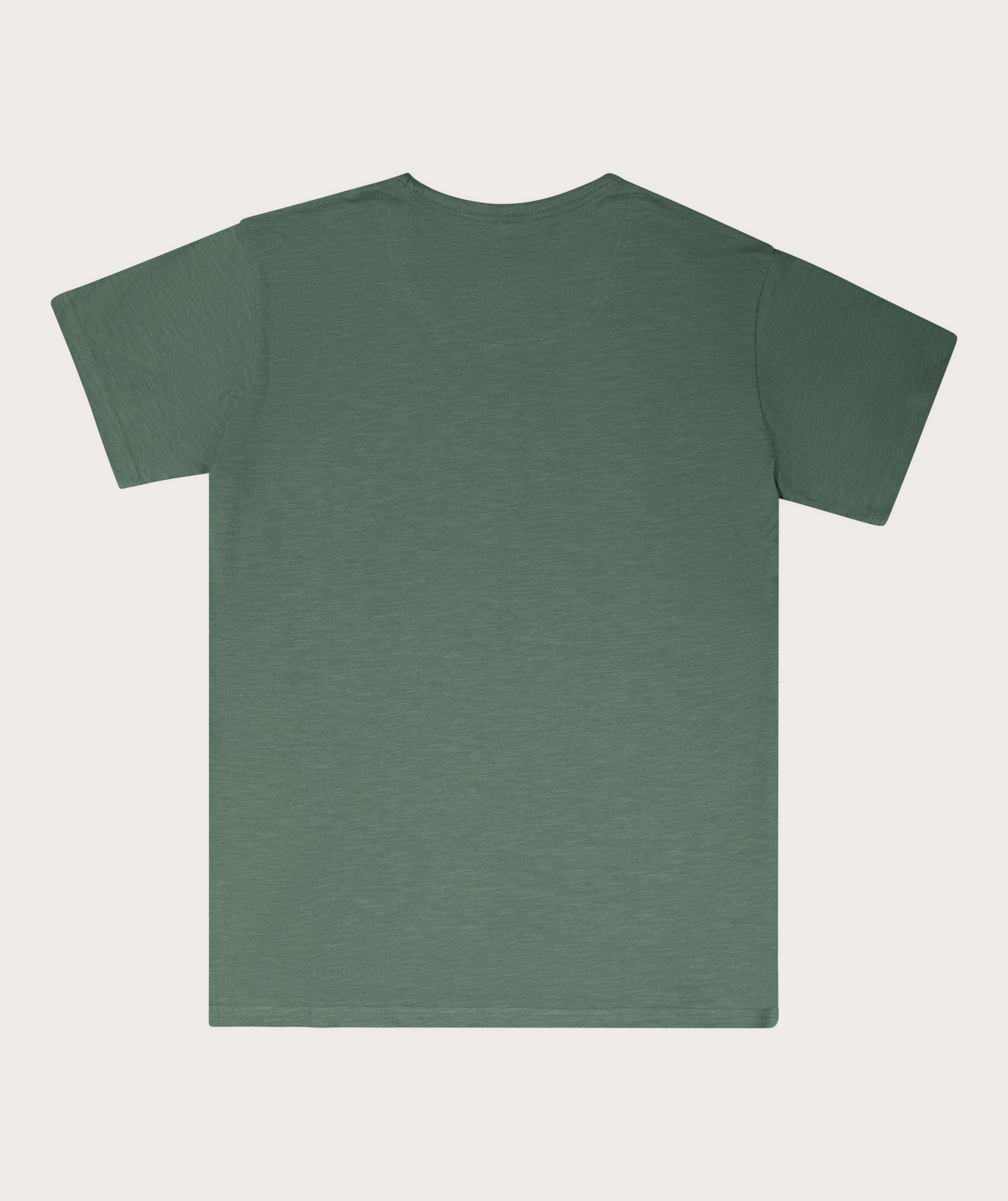 Mens Standard Cotton Slub Tee - Silver Pine