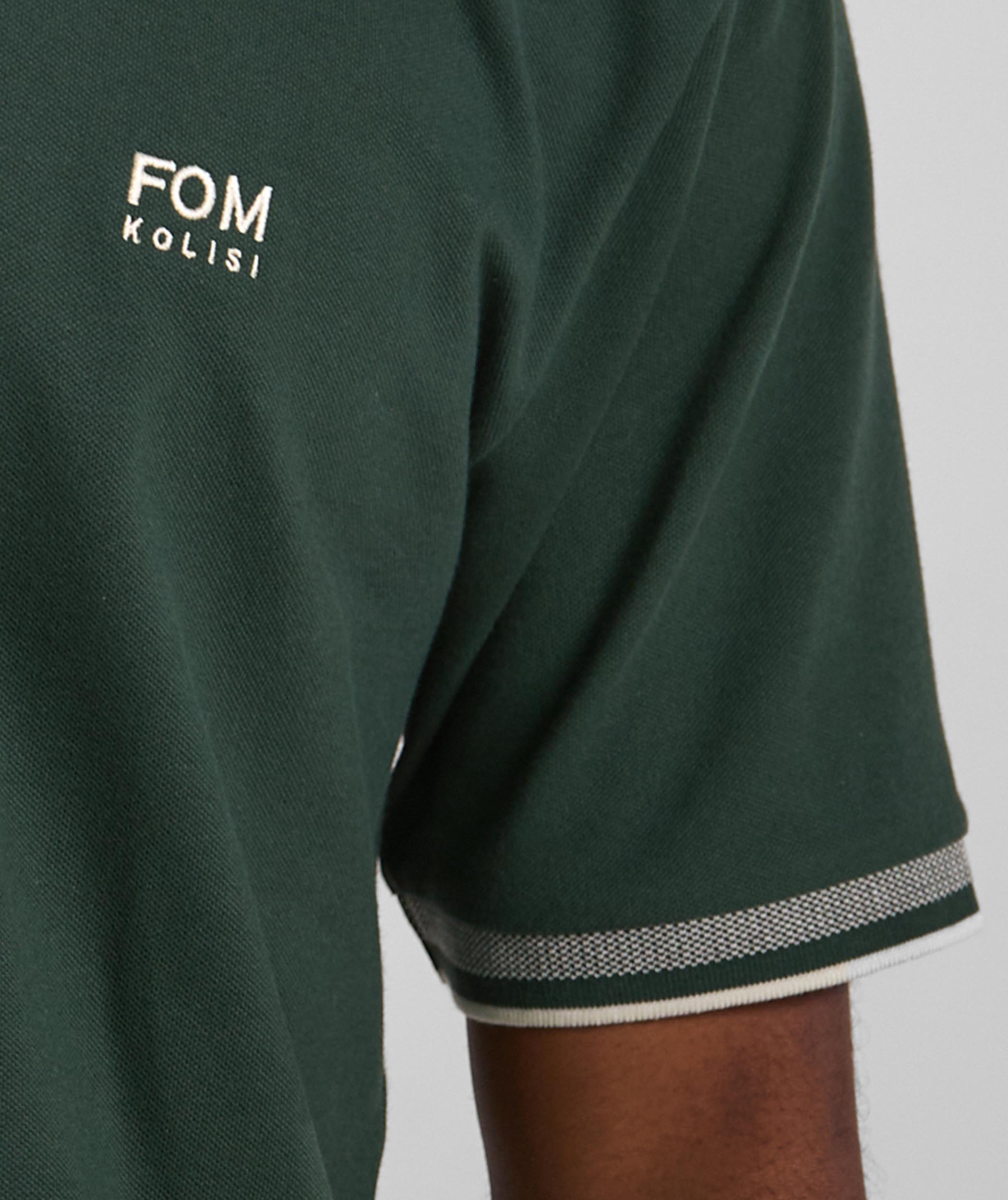 FOM x Kolisi Pique Tee - Dark Forest