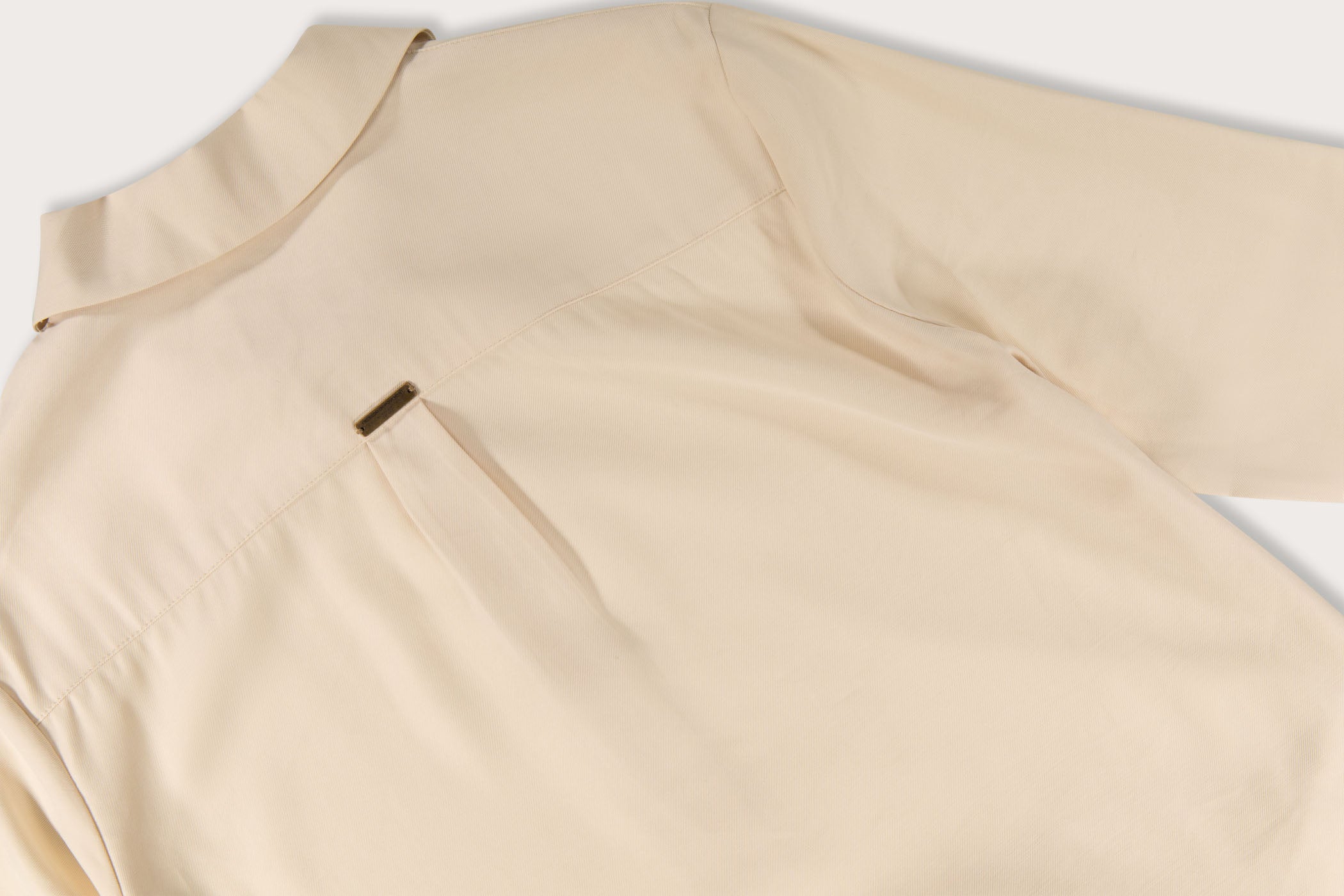 FOM Ladies Button Up Dress - Ecru
