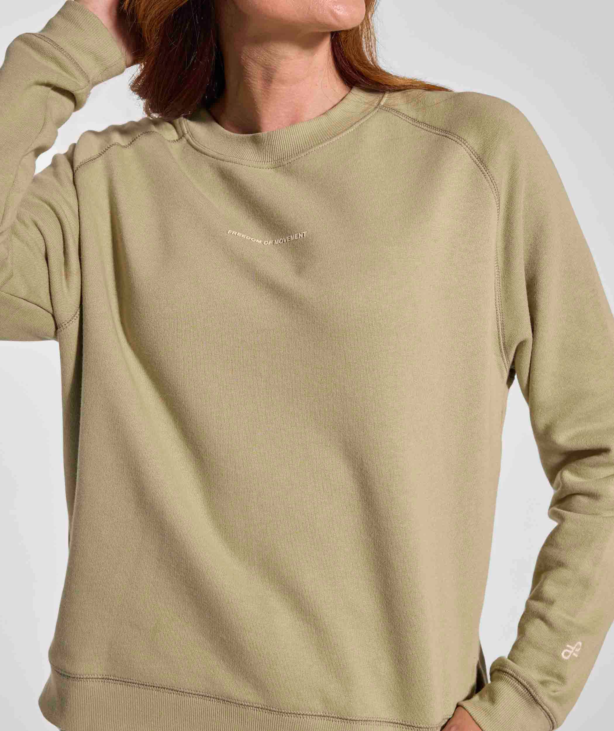 Ladies Raglan Sweater - Aloe