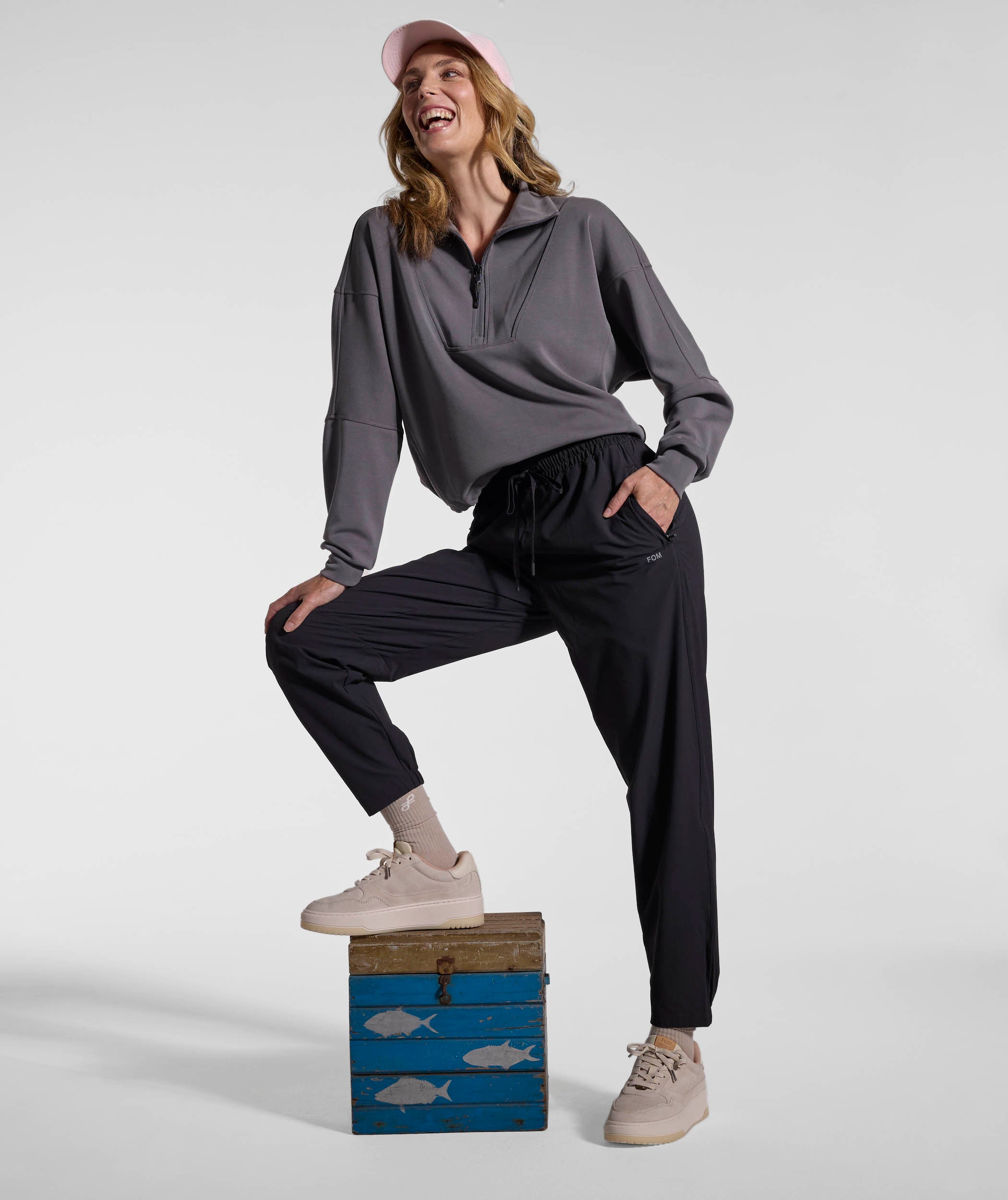 Ladies 4-Way Stretch Jogger - Black