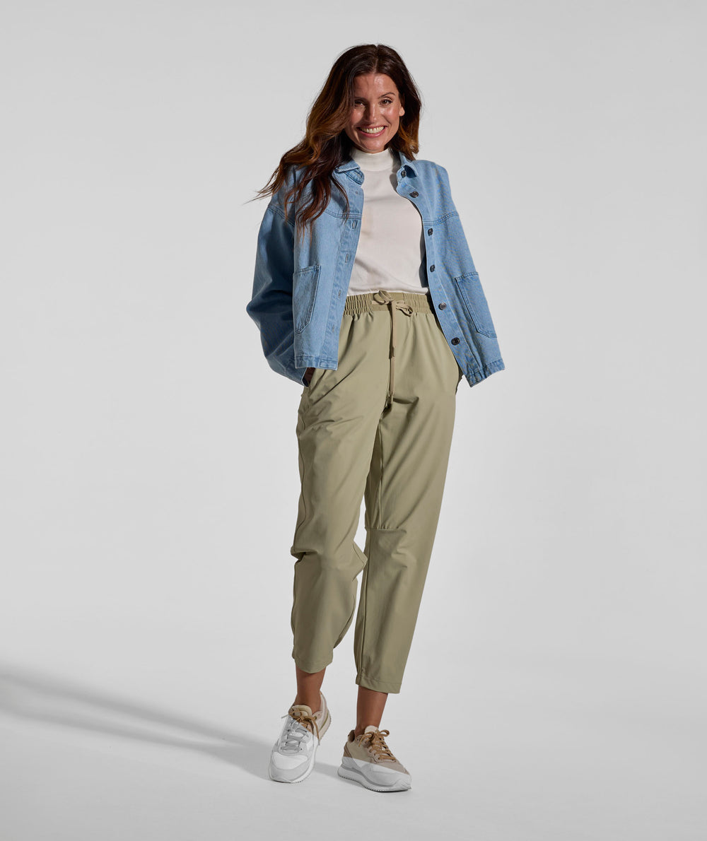 Ladies 4-Way Stretch Jogger - Sage