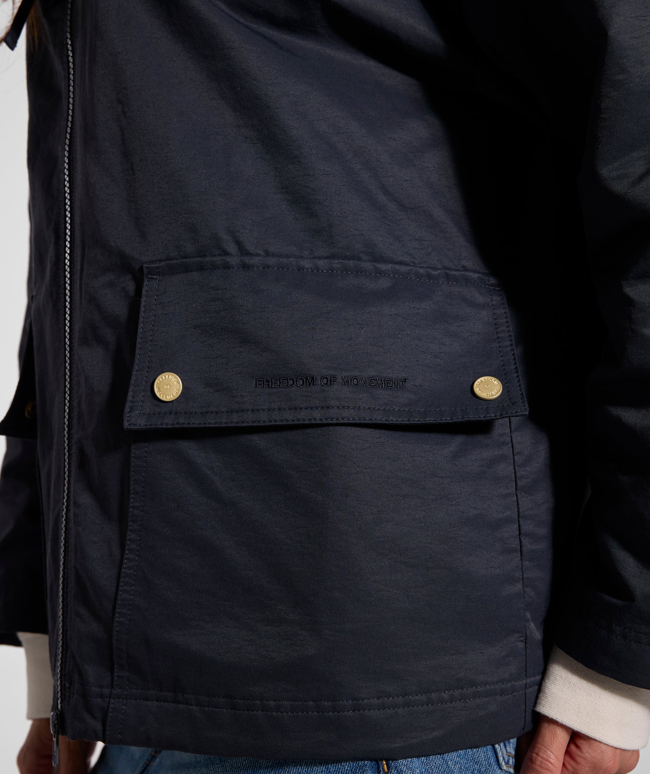 Ladies Field Jacket - Navy