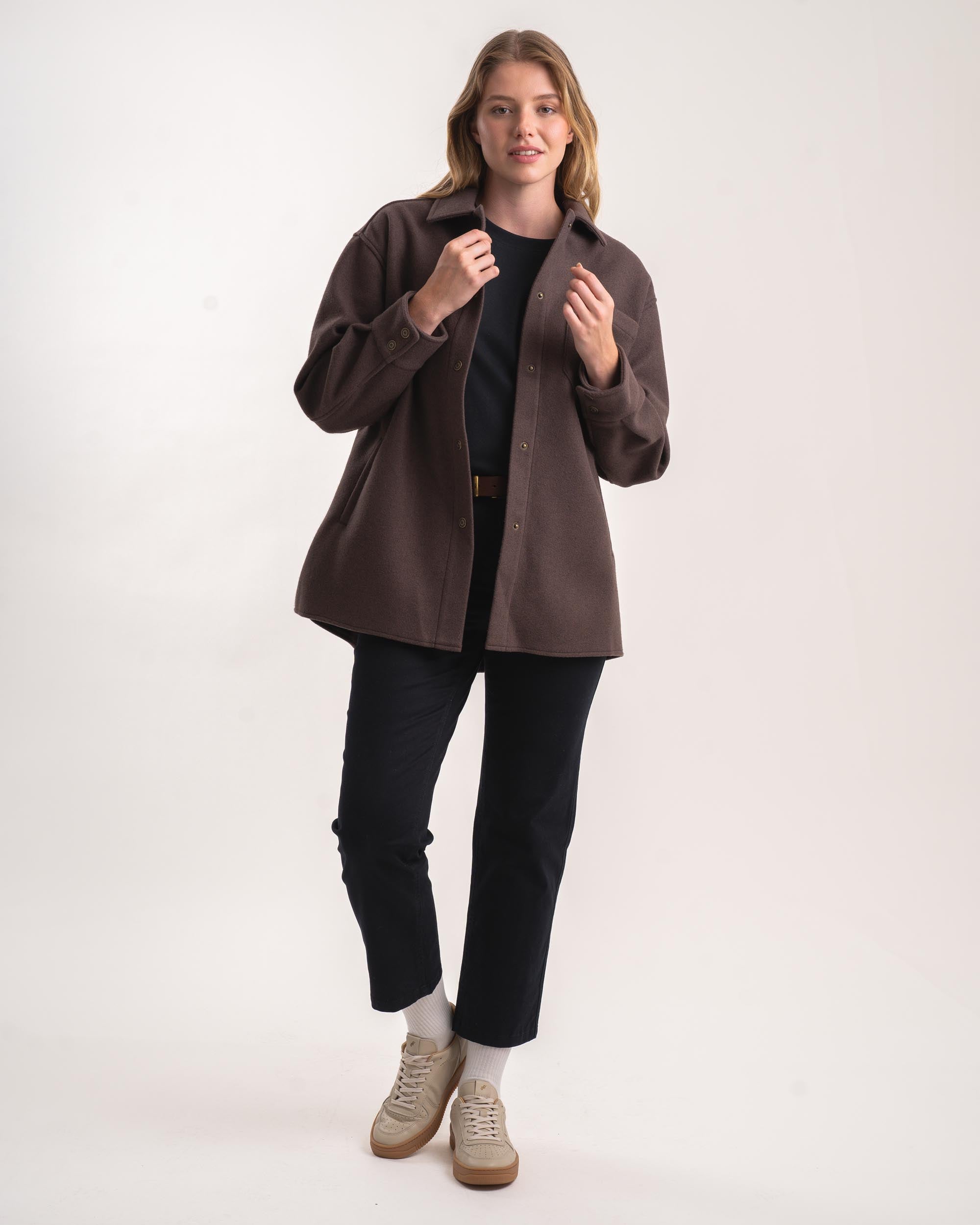 Ladies melton jacket sale